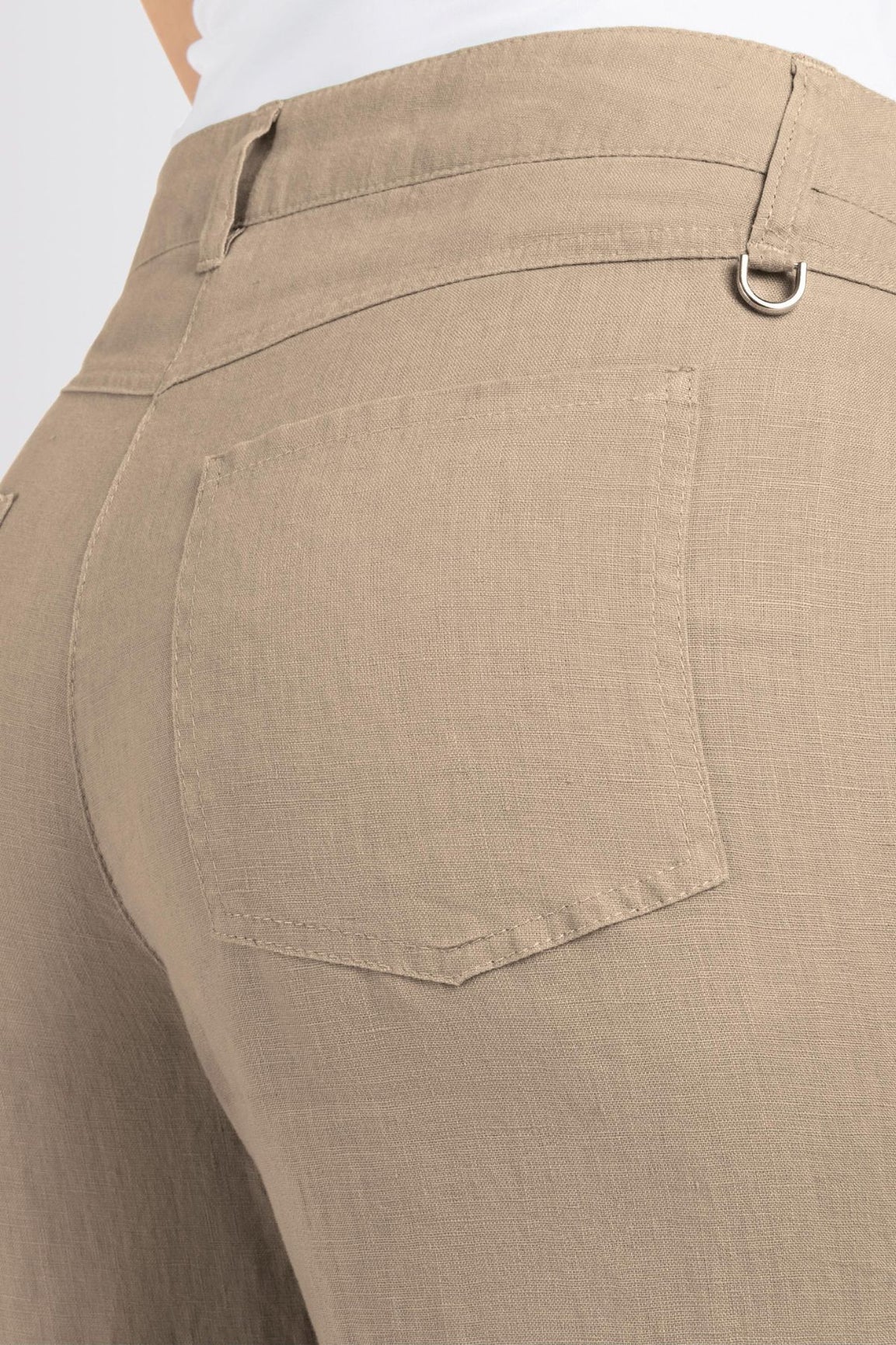 MAC Nora Cropped housut sanddrift melange