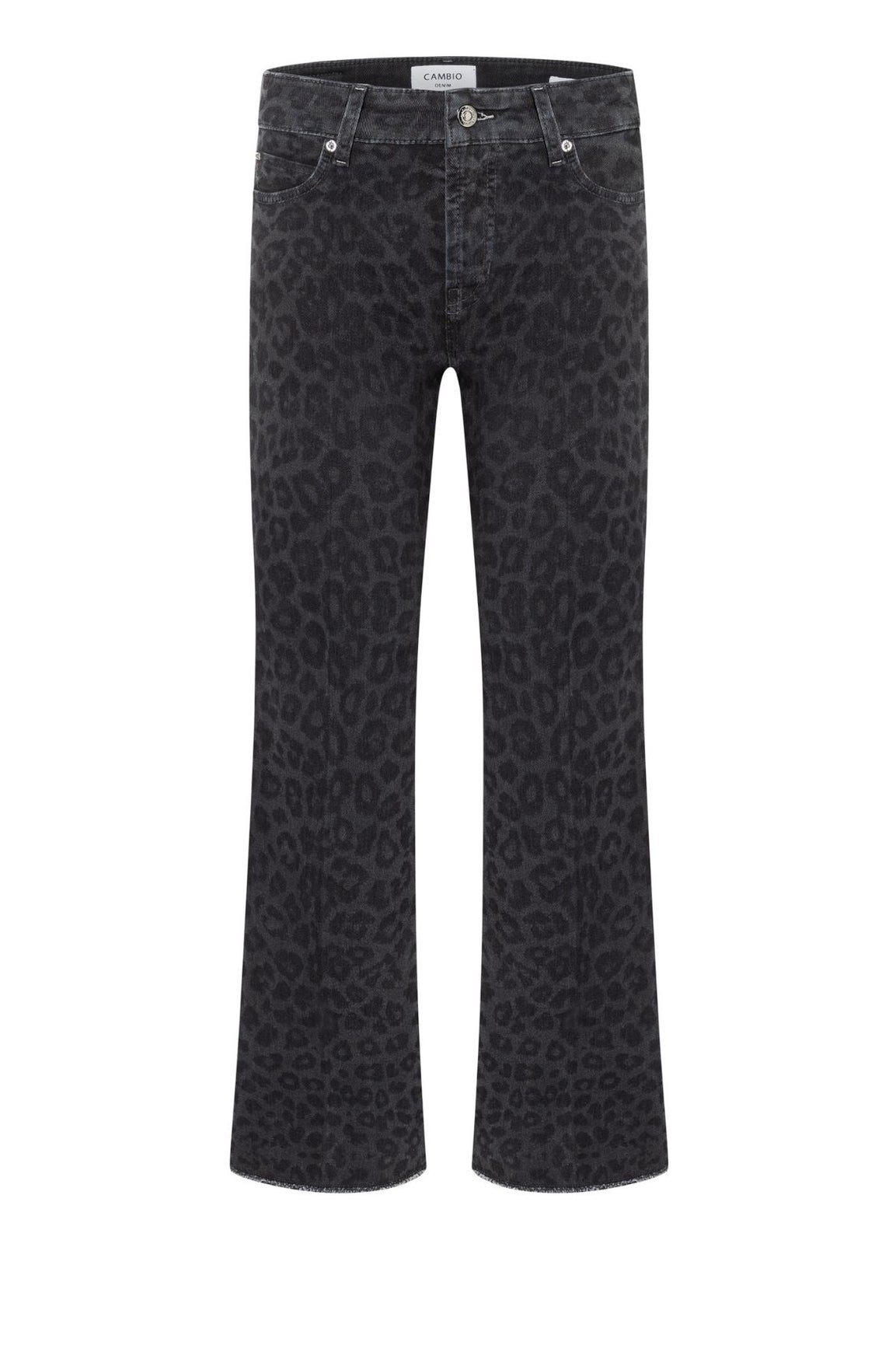 Cambio Paris Flared farkut leopardi