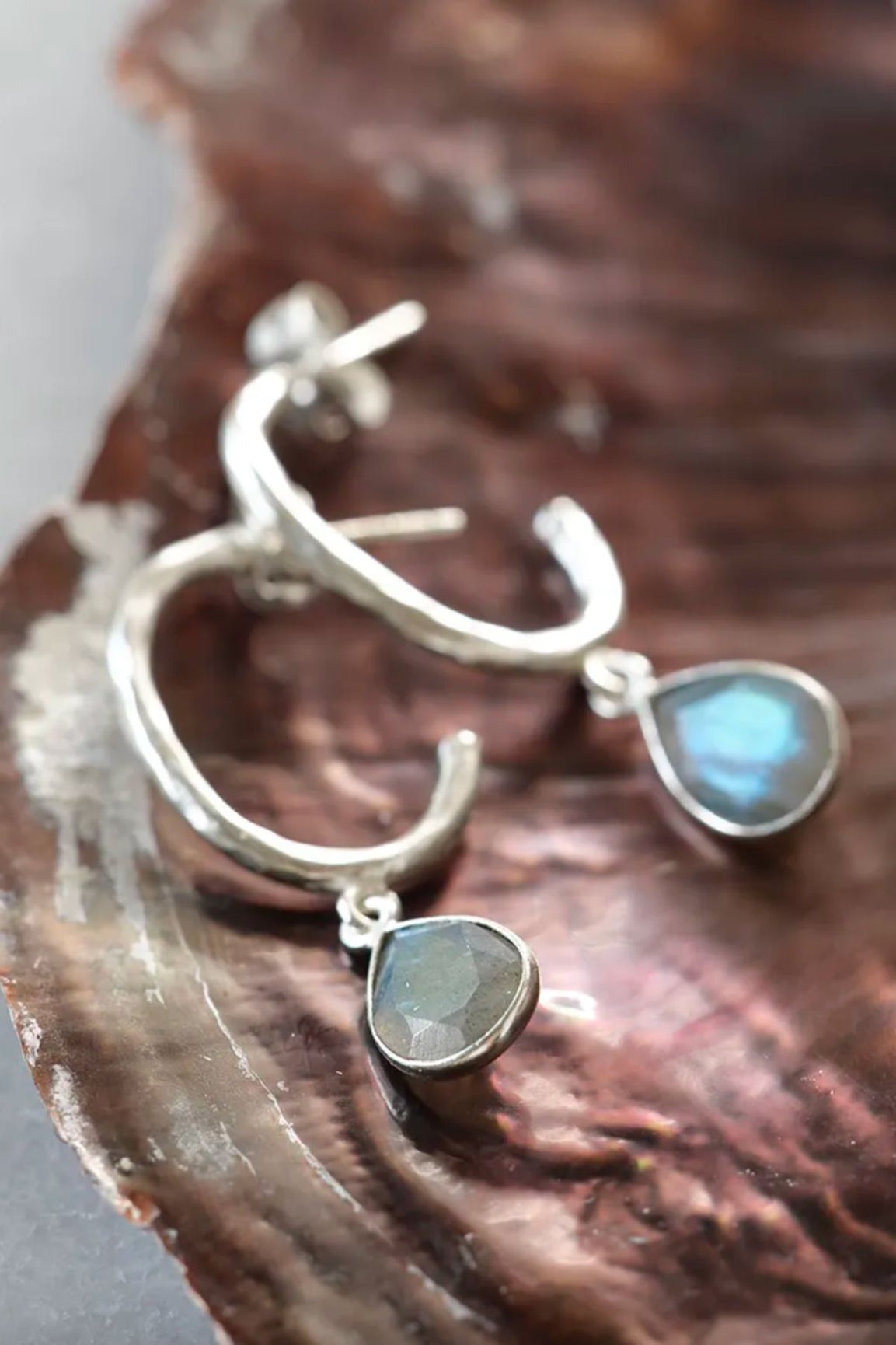 A Beautiful Story Admiring Labradorite Earrings SP