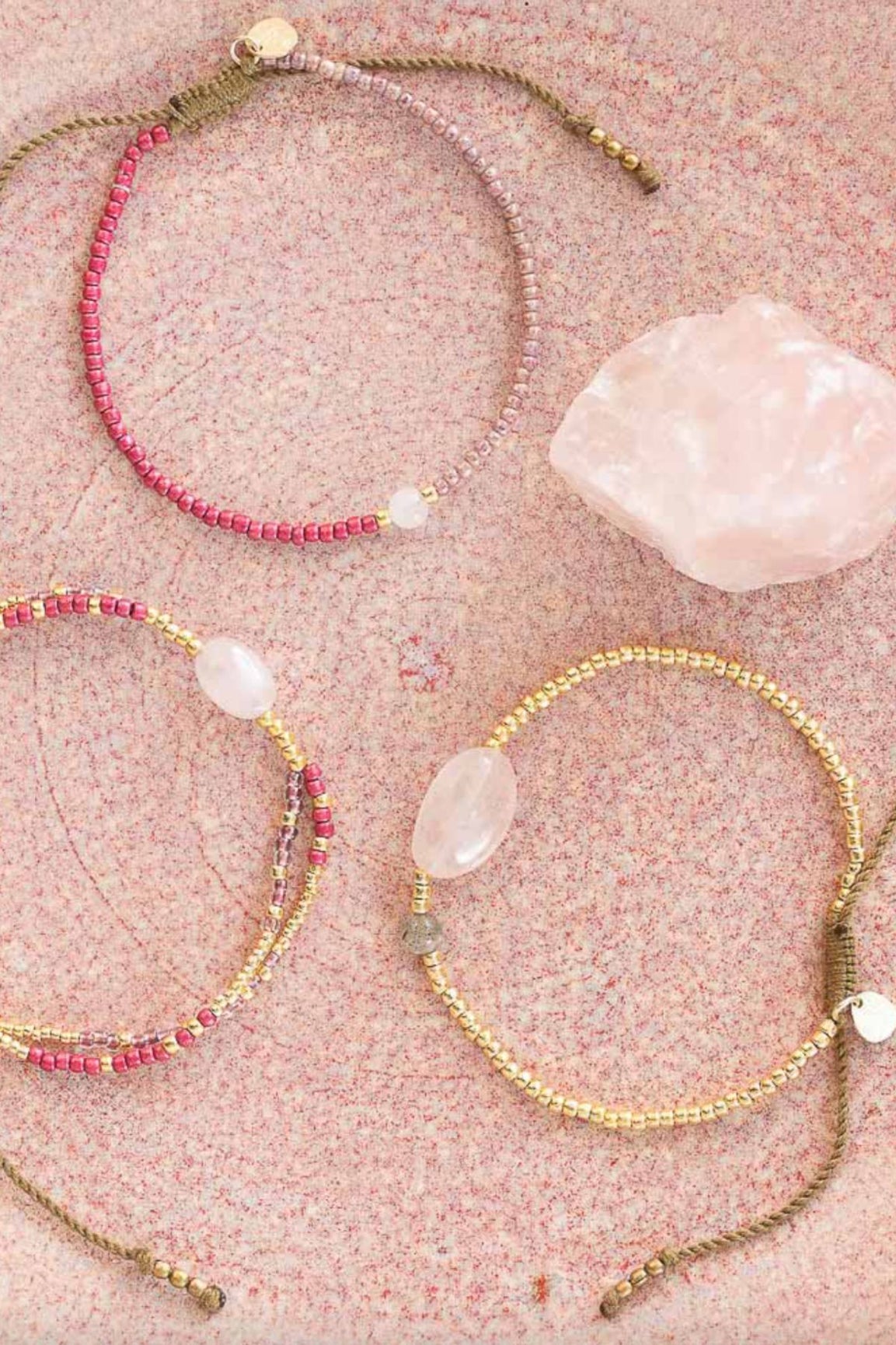 A Beautiful Story Surprise Rose Labradorite Bracelet GC