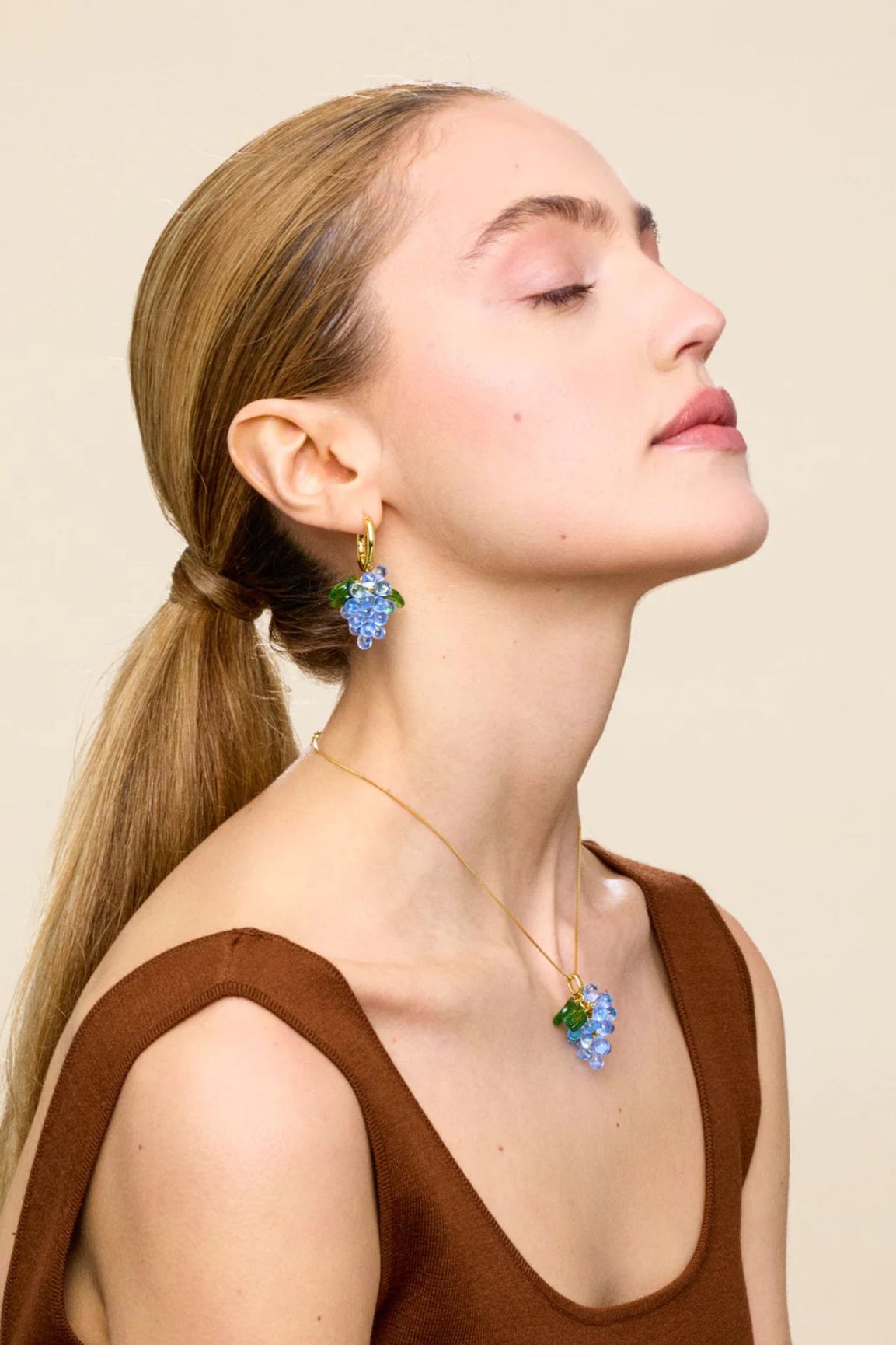 ANNELE Blueberry Jelly korvakorut kulta