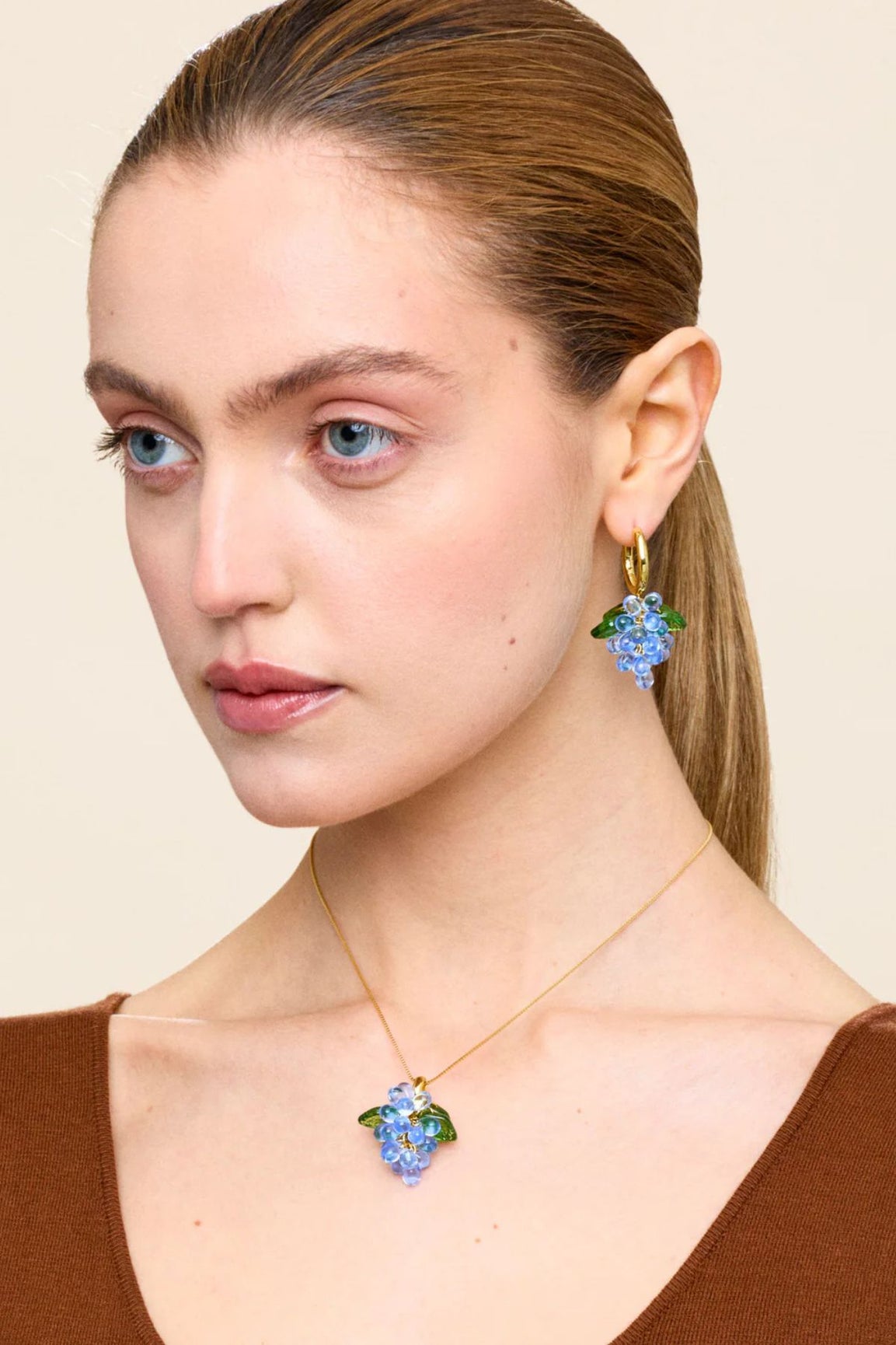 ANNELE Blueberry Jelly korvakorut kulta