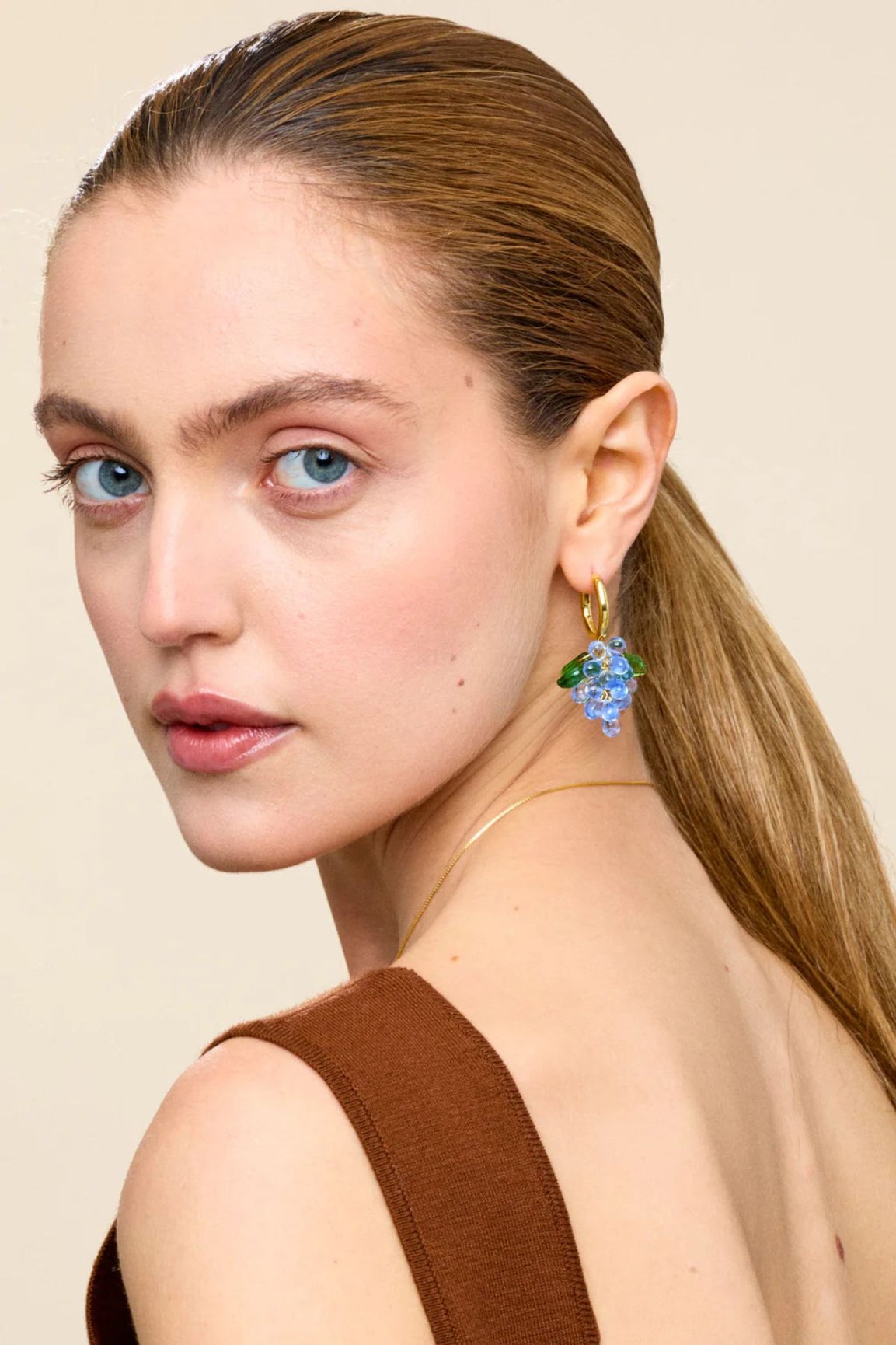 ANNELE Blueberry Jelly korvakorut kulta