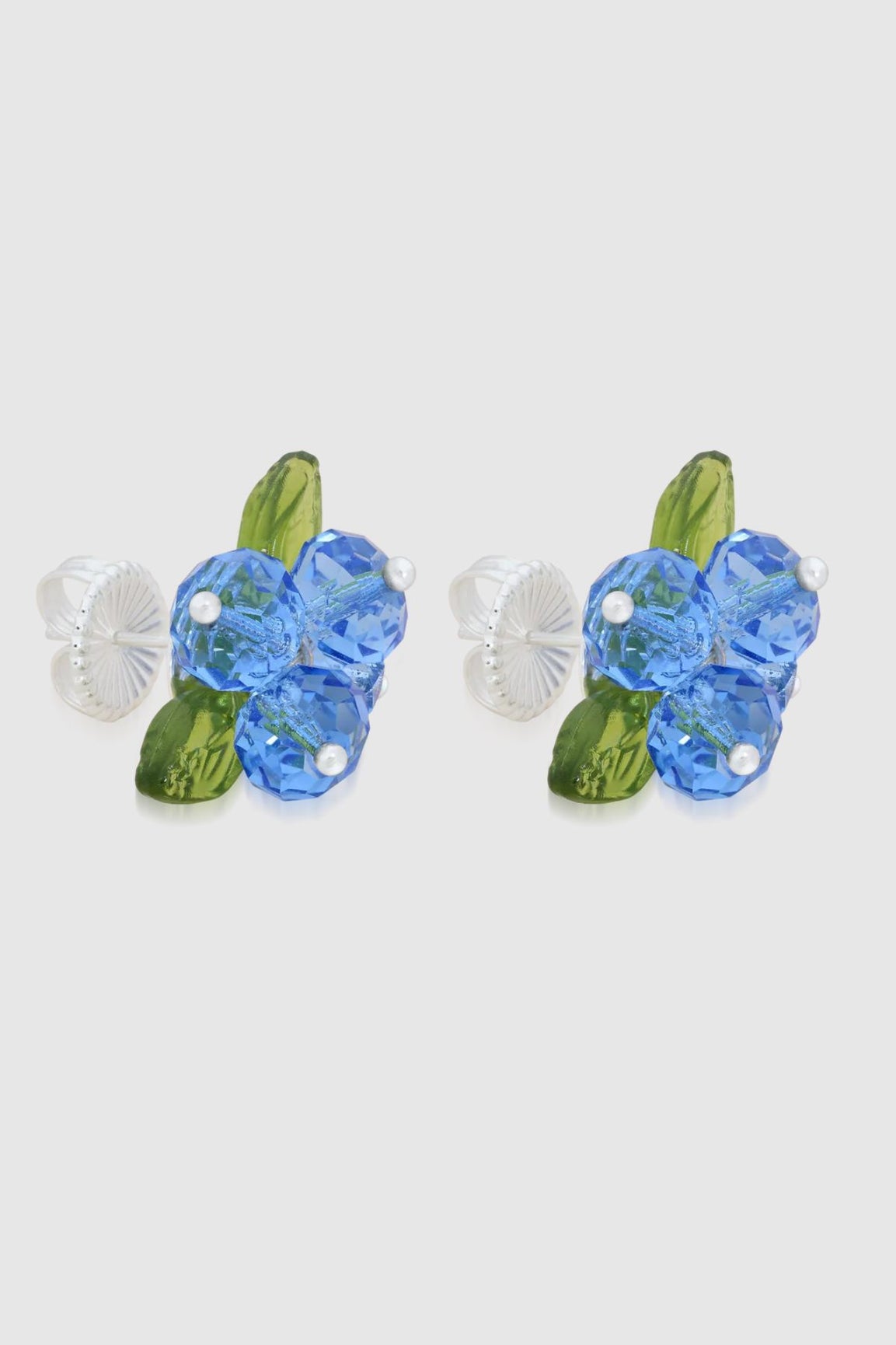 ANNELE Blueberry Romance korvakorut hopea