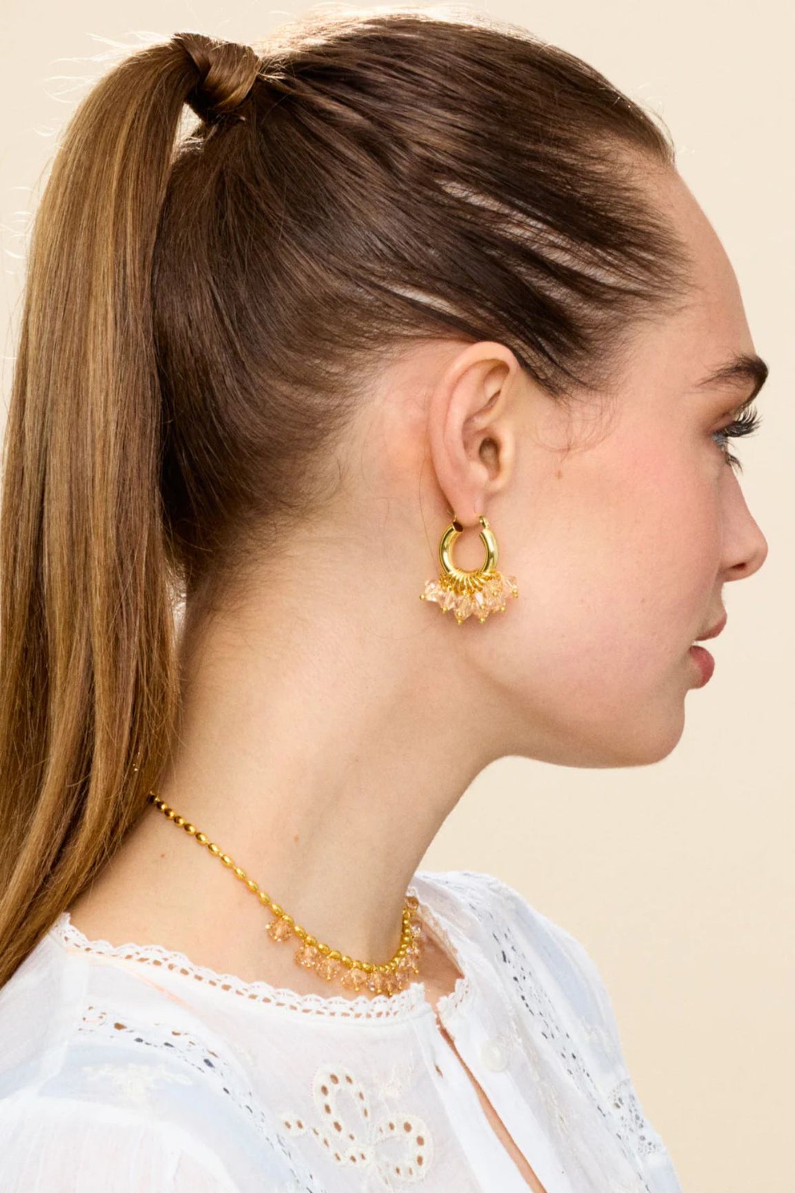 ANNELE Golden Goddess korvakorut kulta