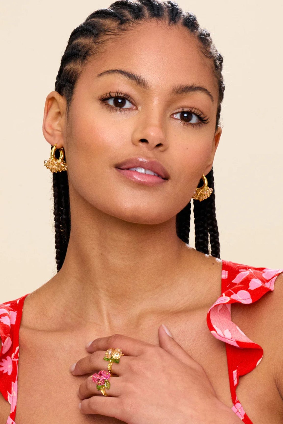 ANNELE Mini Biscuit Bliss korvakorut kulta