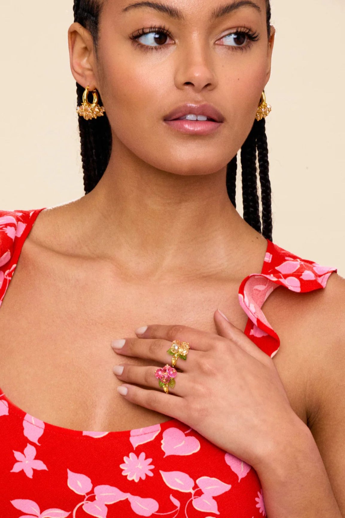 ANNELE Mini Biscuit Bliss korvakorut kulta