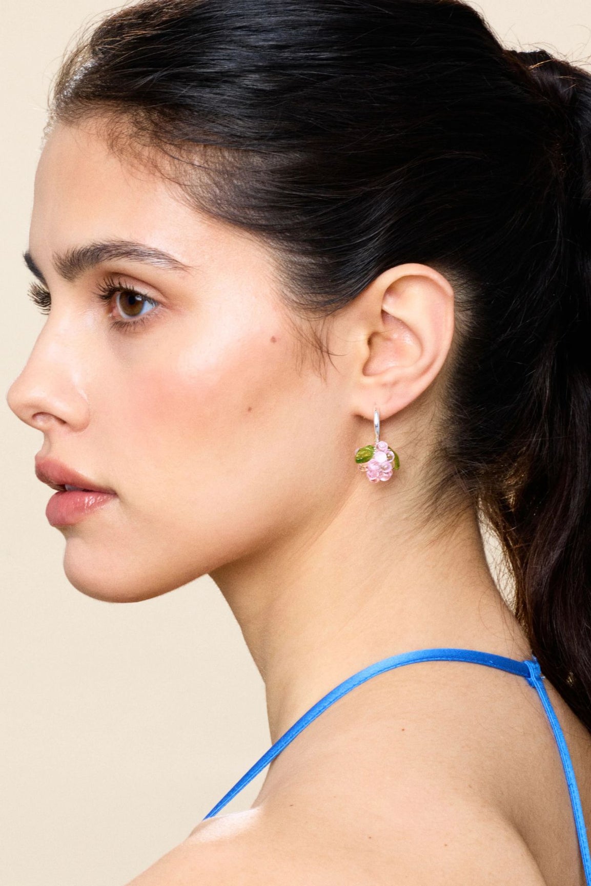 ANNELE Mini Cupcake Jam korvakorut hopea