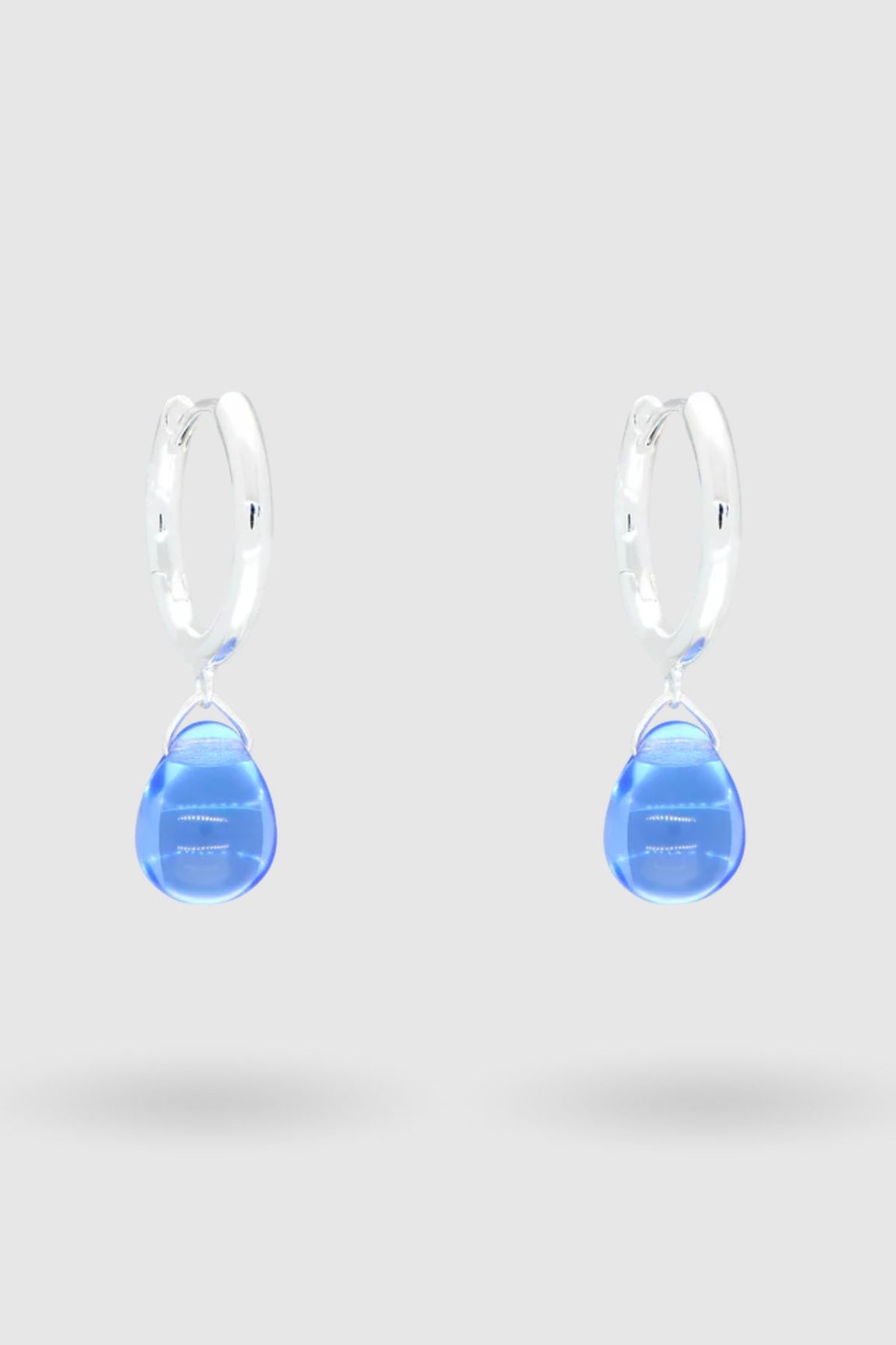 ANNELE Sugar Drop Blue korvakorut hopea