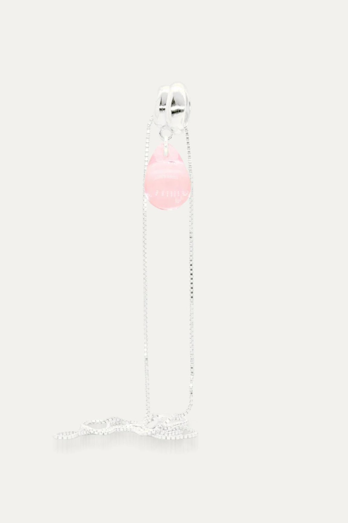 ANNELE Sugar Drop Pink kaulakoru hopea