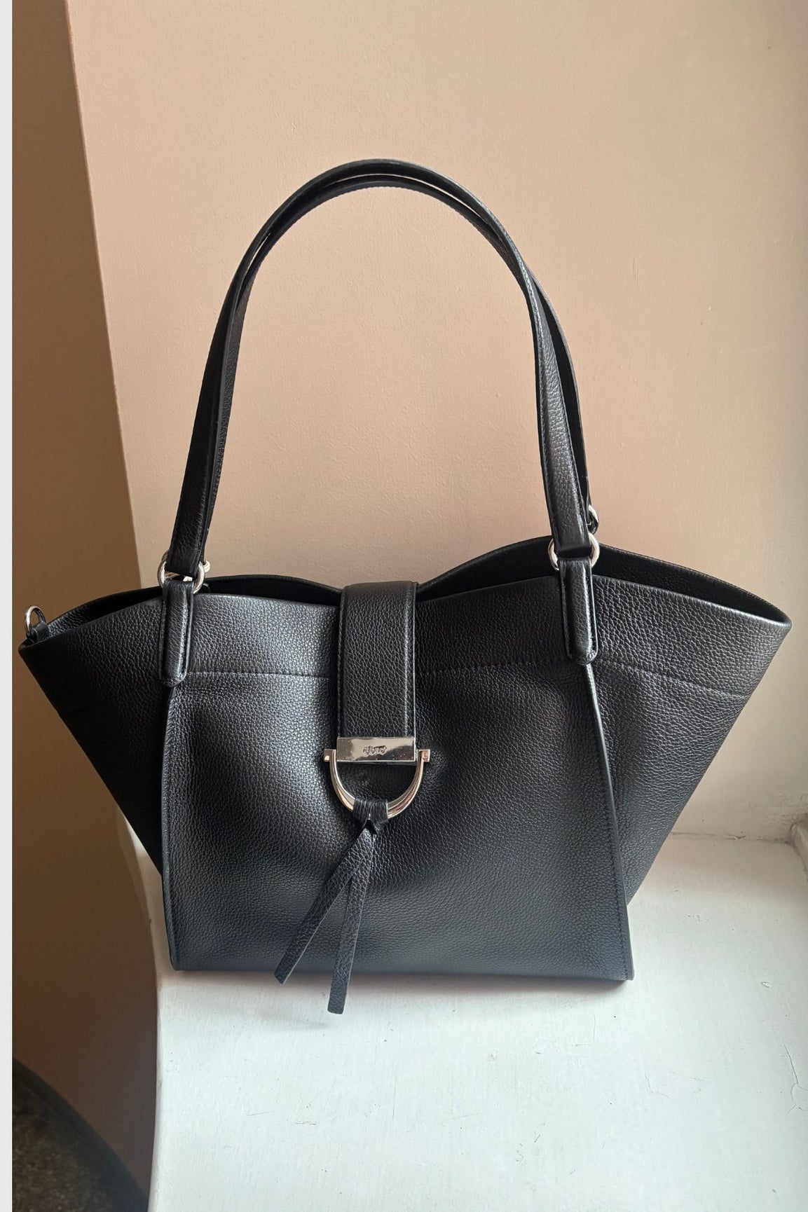 Abro Temi Shopper Bag musta