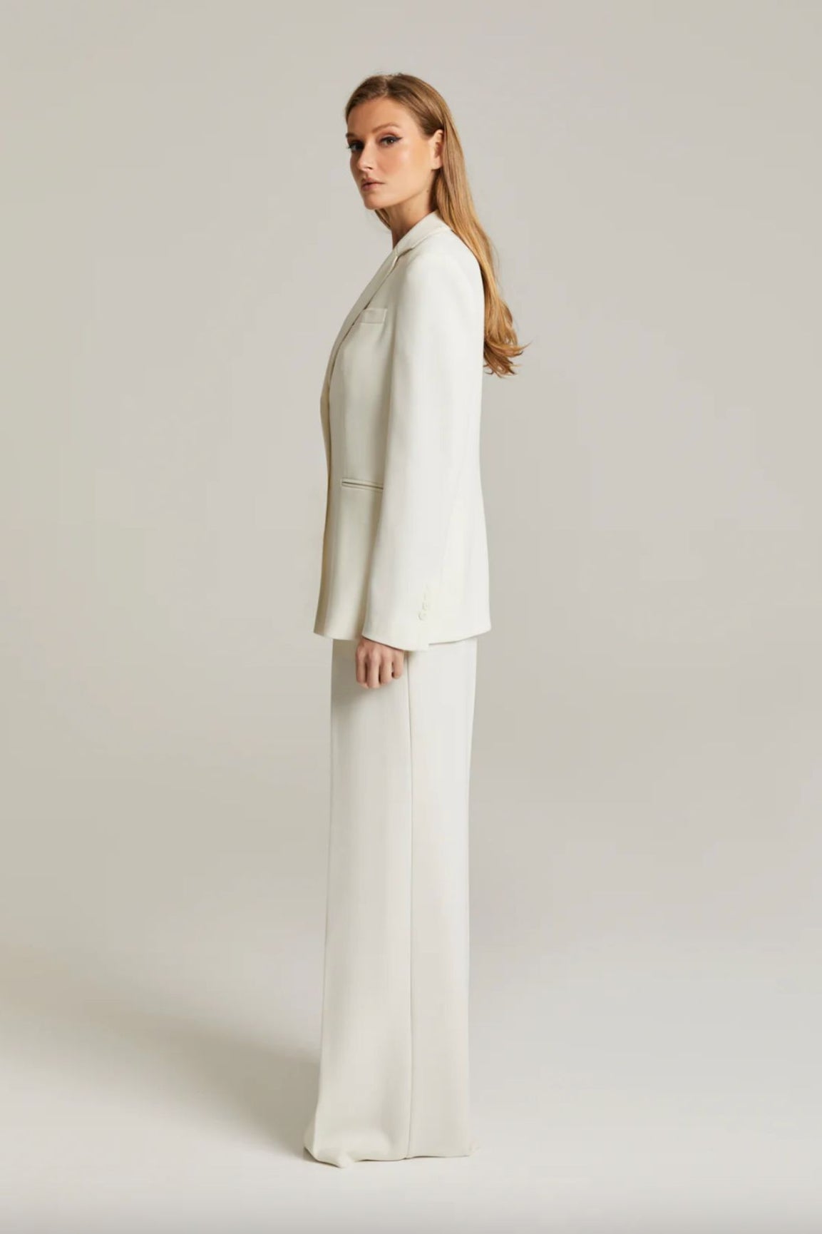 Andiata Gisella housut valkoinen