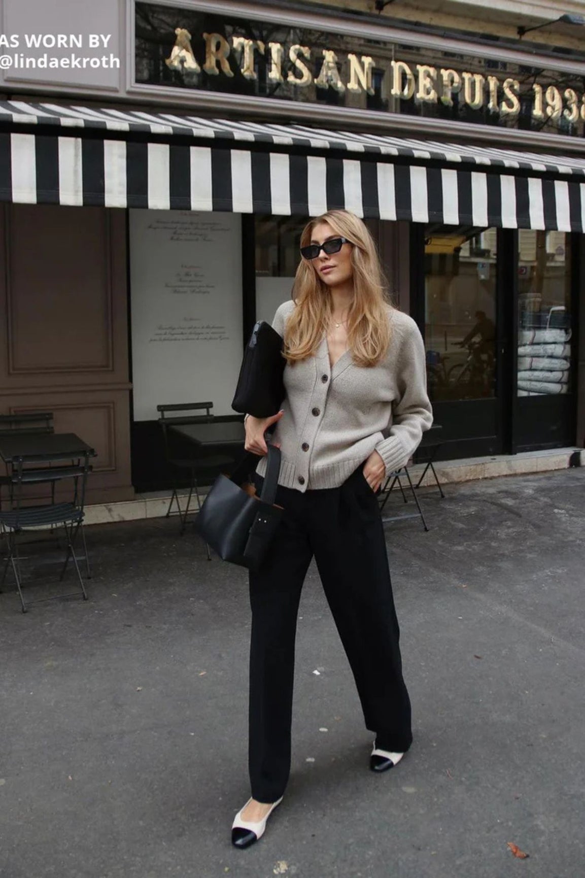 Andiata Gytta housut musta