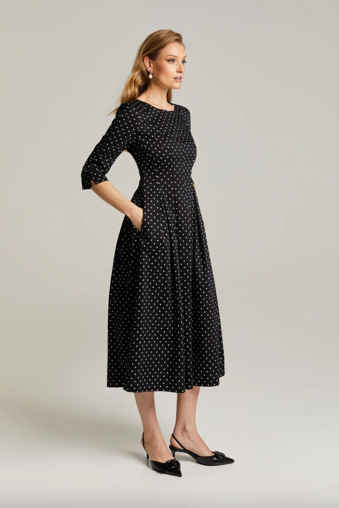 Andiata Julitta mekko petite polka