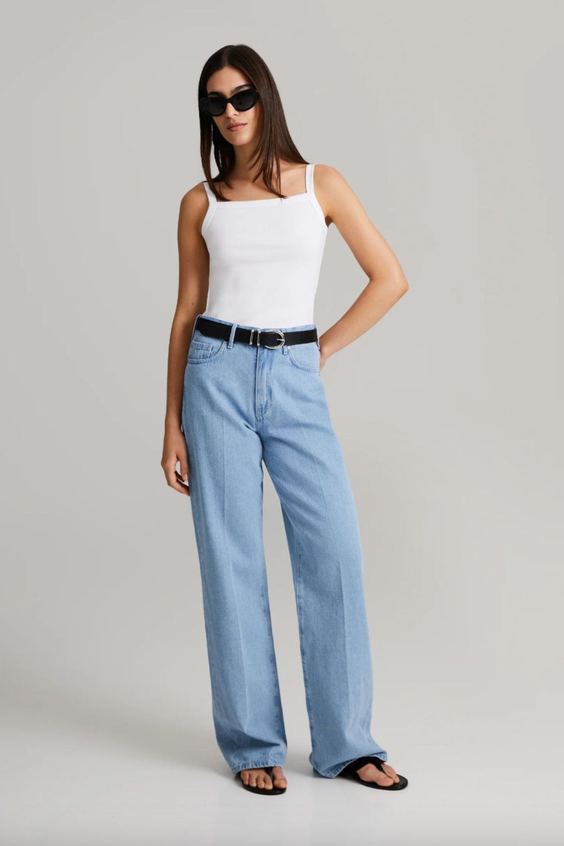 Andiata Northie farkut vaaleansininen