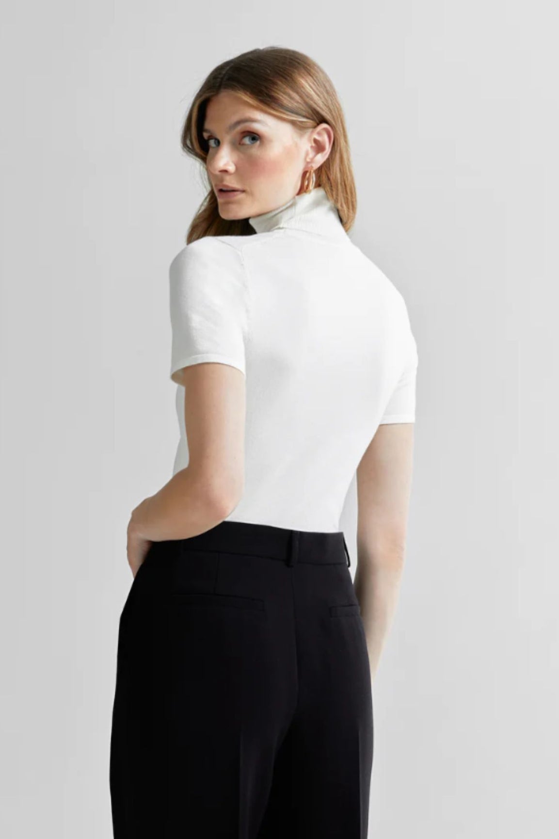 Andiata Pola pooloneule valkoinen