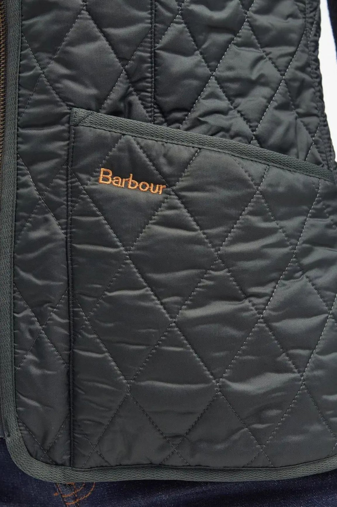 Barbour Fleece Betty Liner dark olive