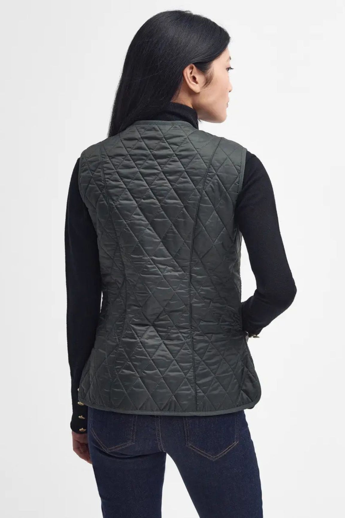 Barbour Fleece Betty Liner dark olive