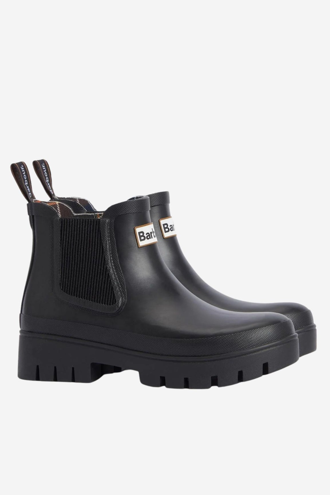 Barbour Halton kumisaappaat musta