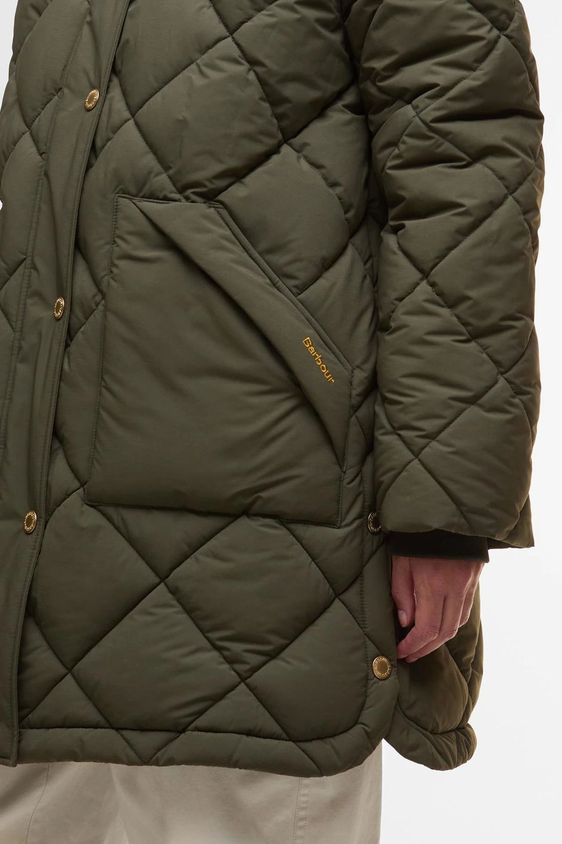 Barbour Kailyn Puffer Jacket olive