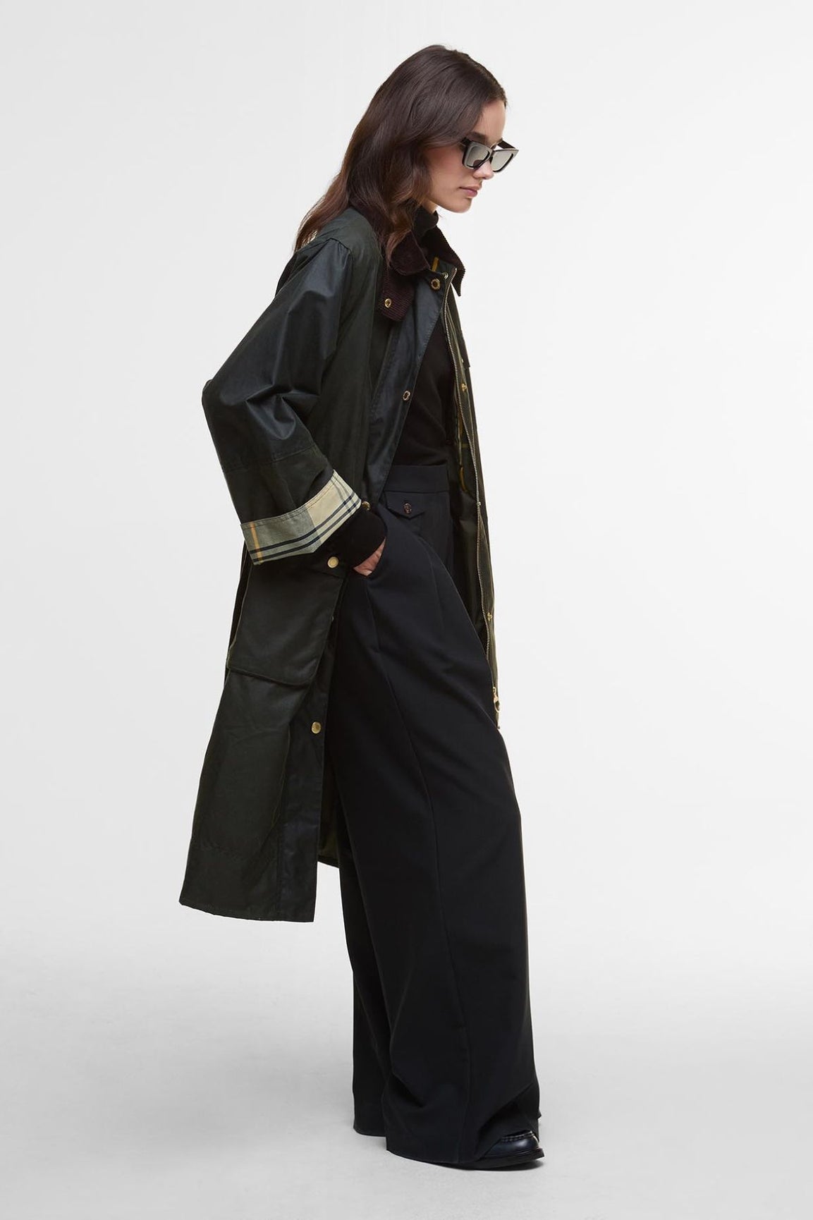 Barbour Milda Wax Jacket sage