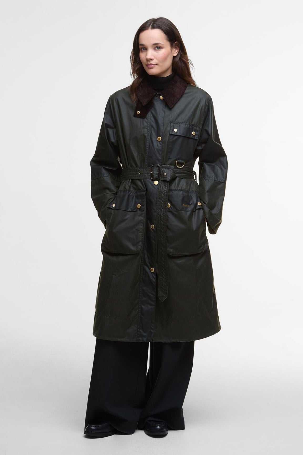 Barbour Milda Wax Jacket sage