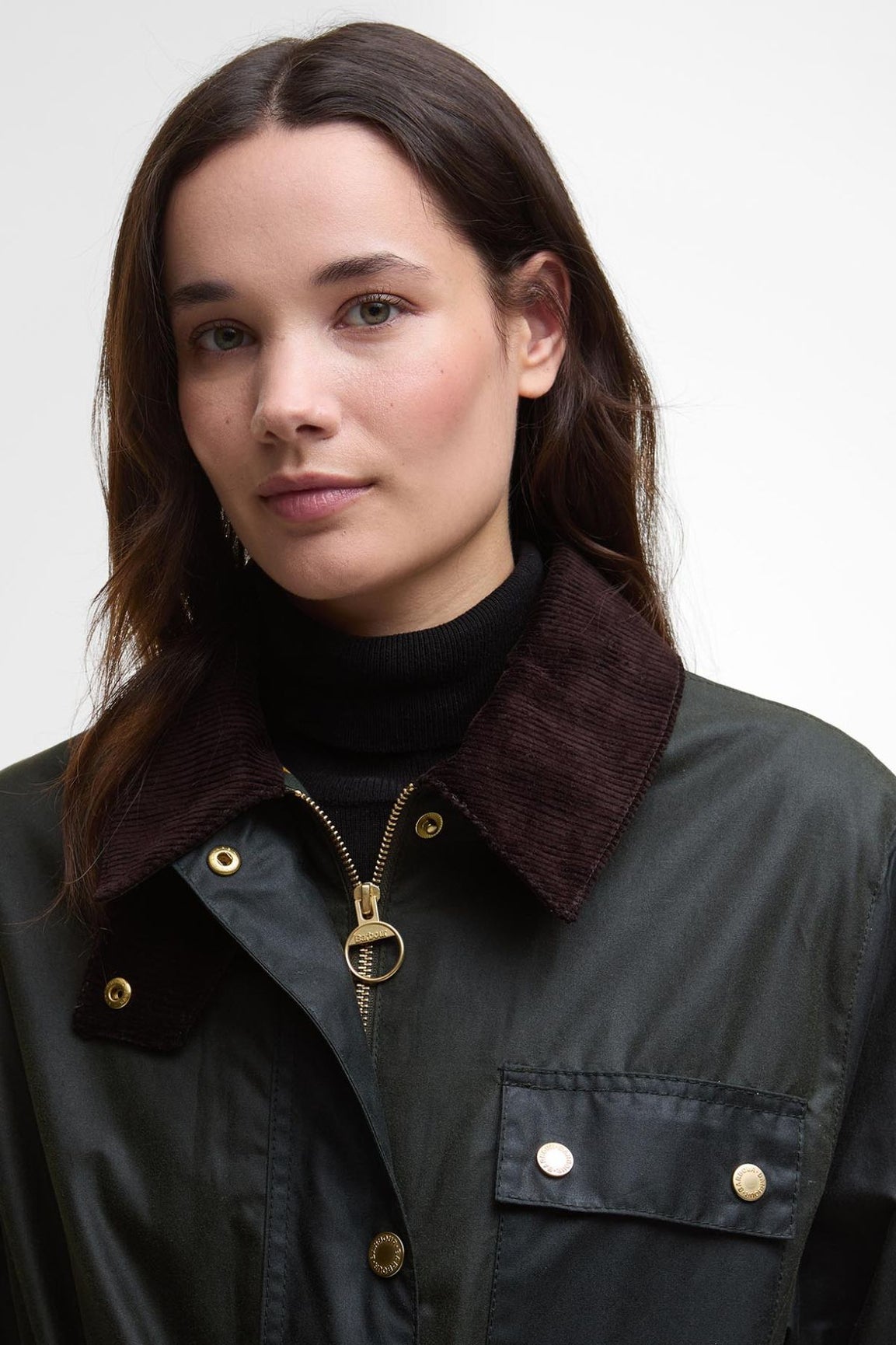 Barbour Milda Wax Jacket sage