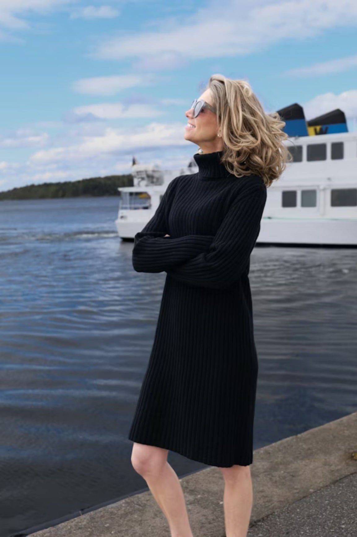Boomerang B&auml;r&ouml;n Rib Knit Dress