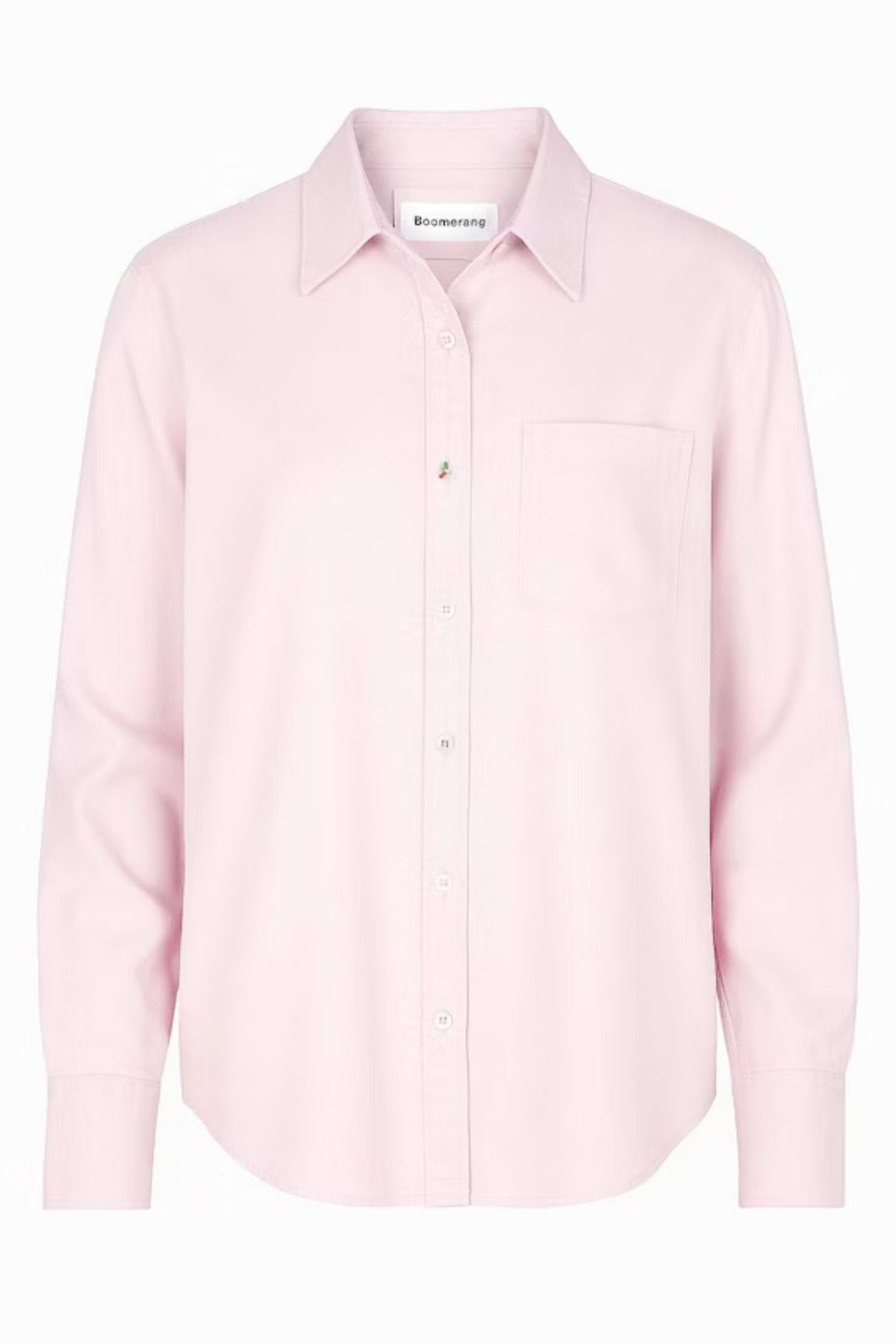 Boomerang Fot&ouml; Indigo Tencel Shirt ballerina pink