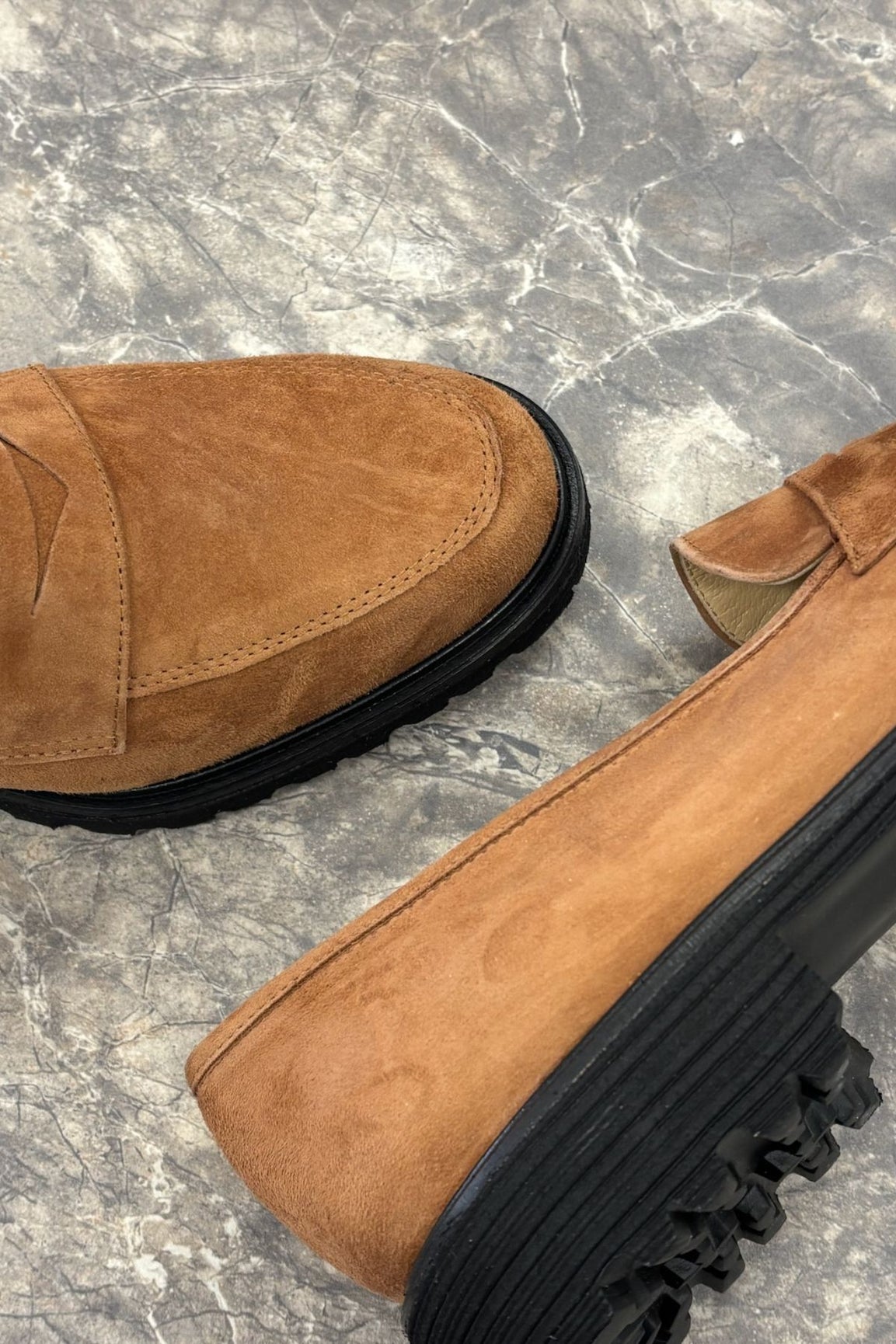 Brunate Tank loaferit ruskea