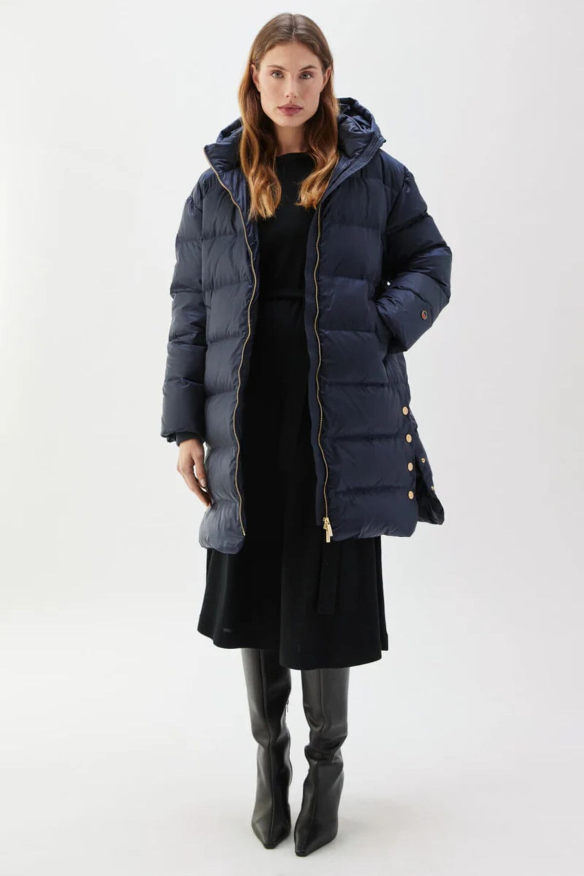 Busnel Farida Down Coat marine