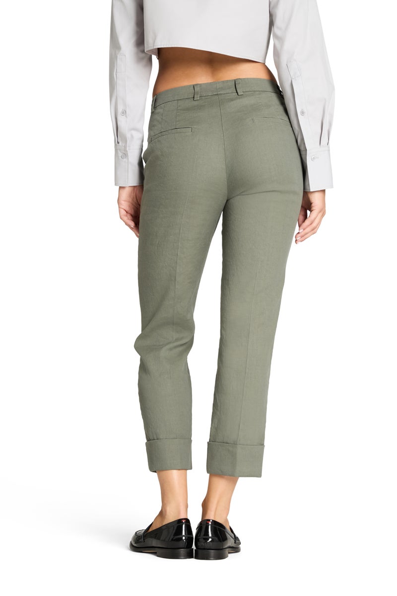 Cambio Krystal pellavahousut vihre&auml;