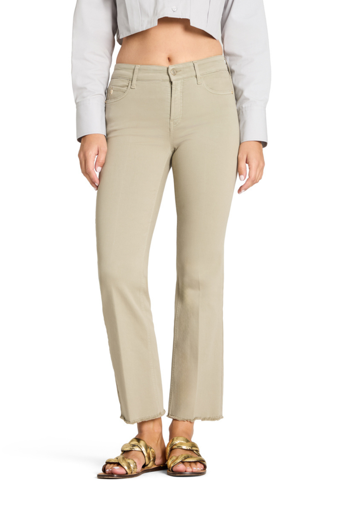 Cambio Francesca housut vaaleanvihre&auml;