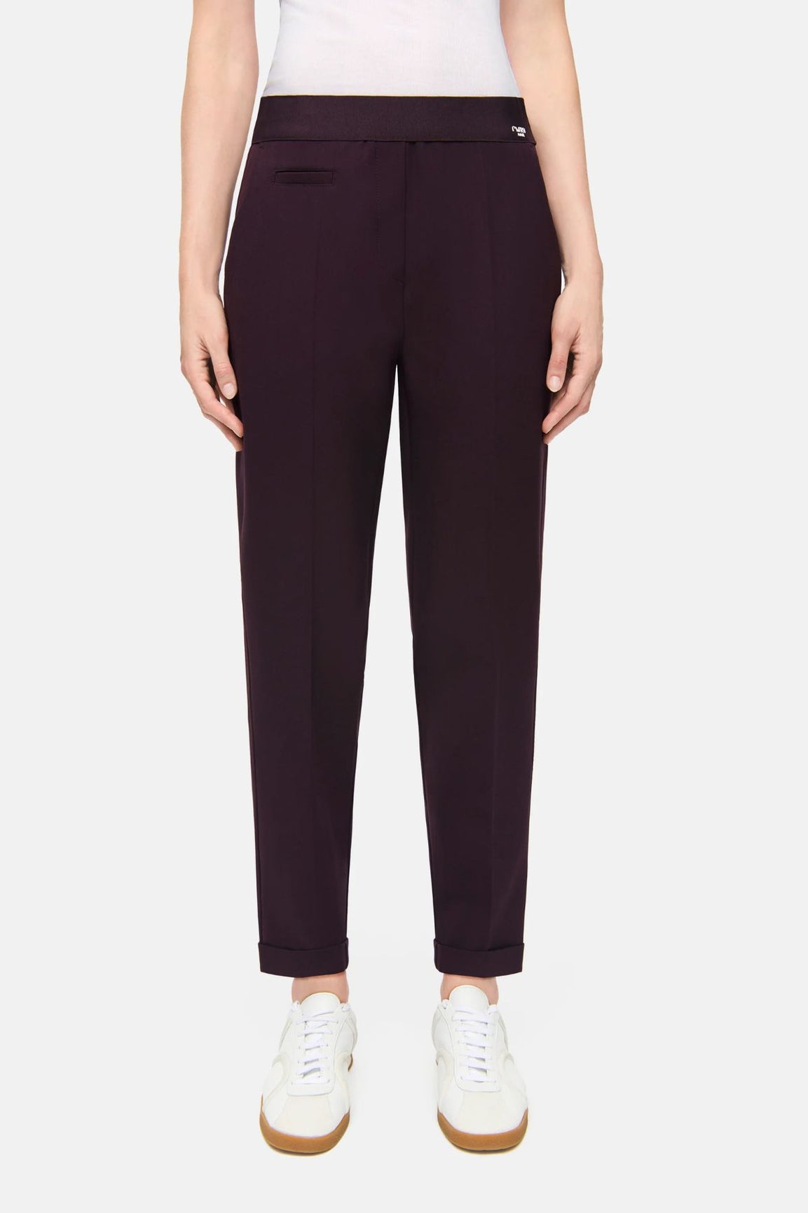 Cambio Kim housut viininpunainen