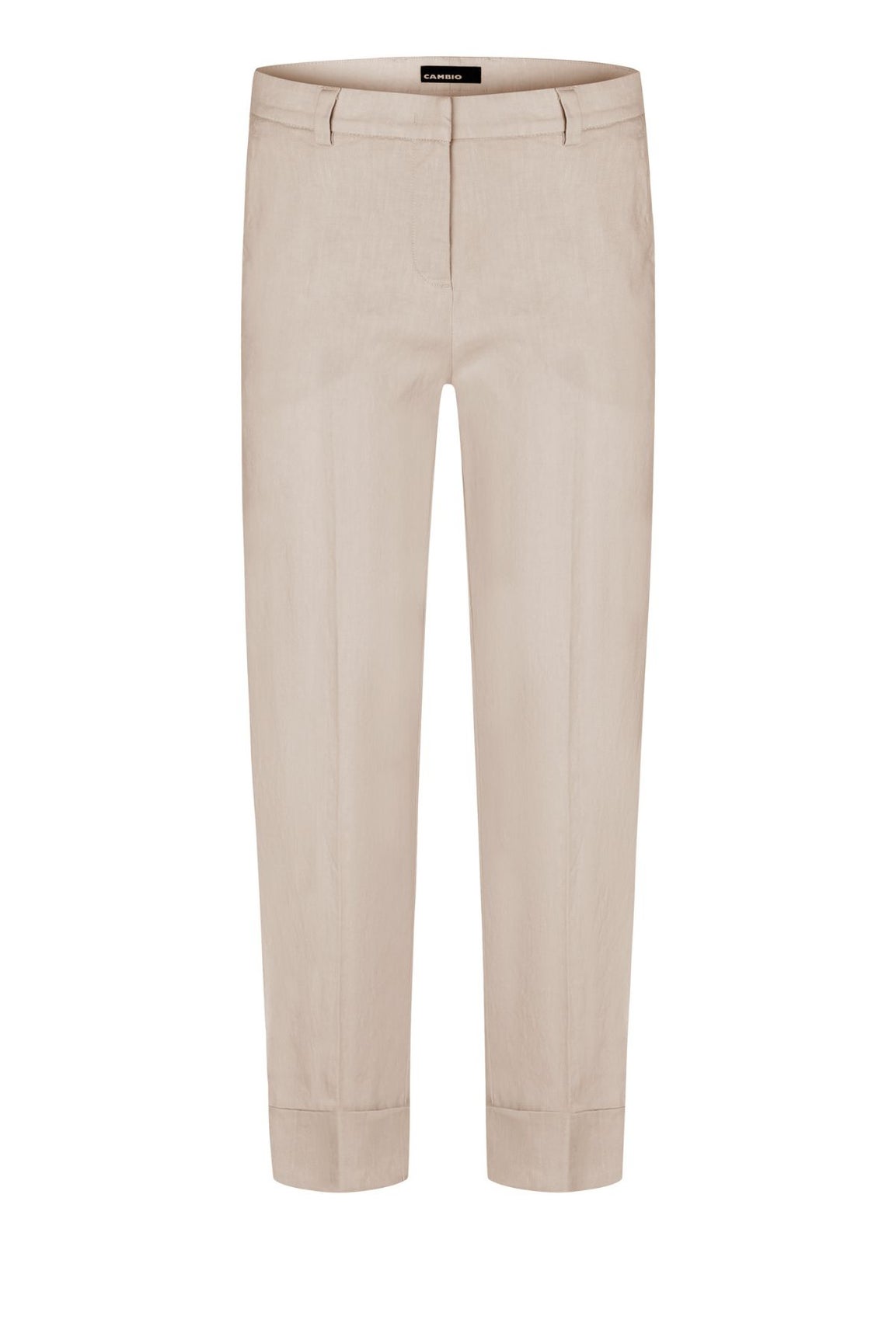 Cambio Krystal pellavahousut beige