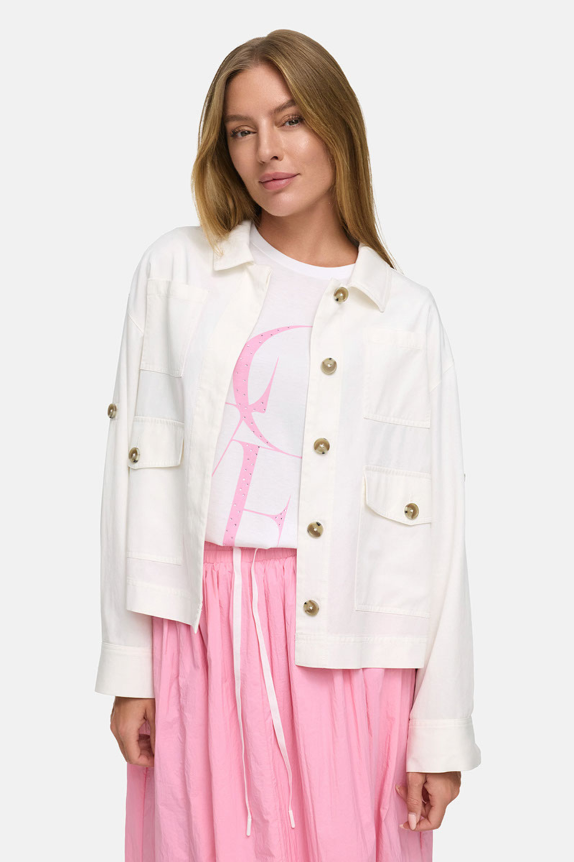 Catnoir paitatakki luonnonvalkoinen