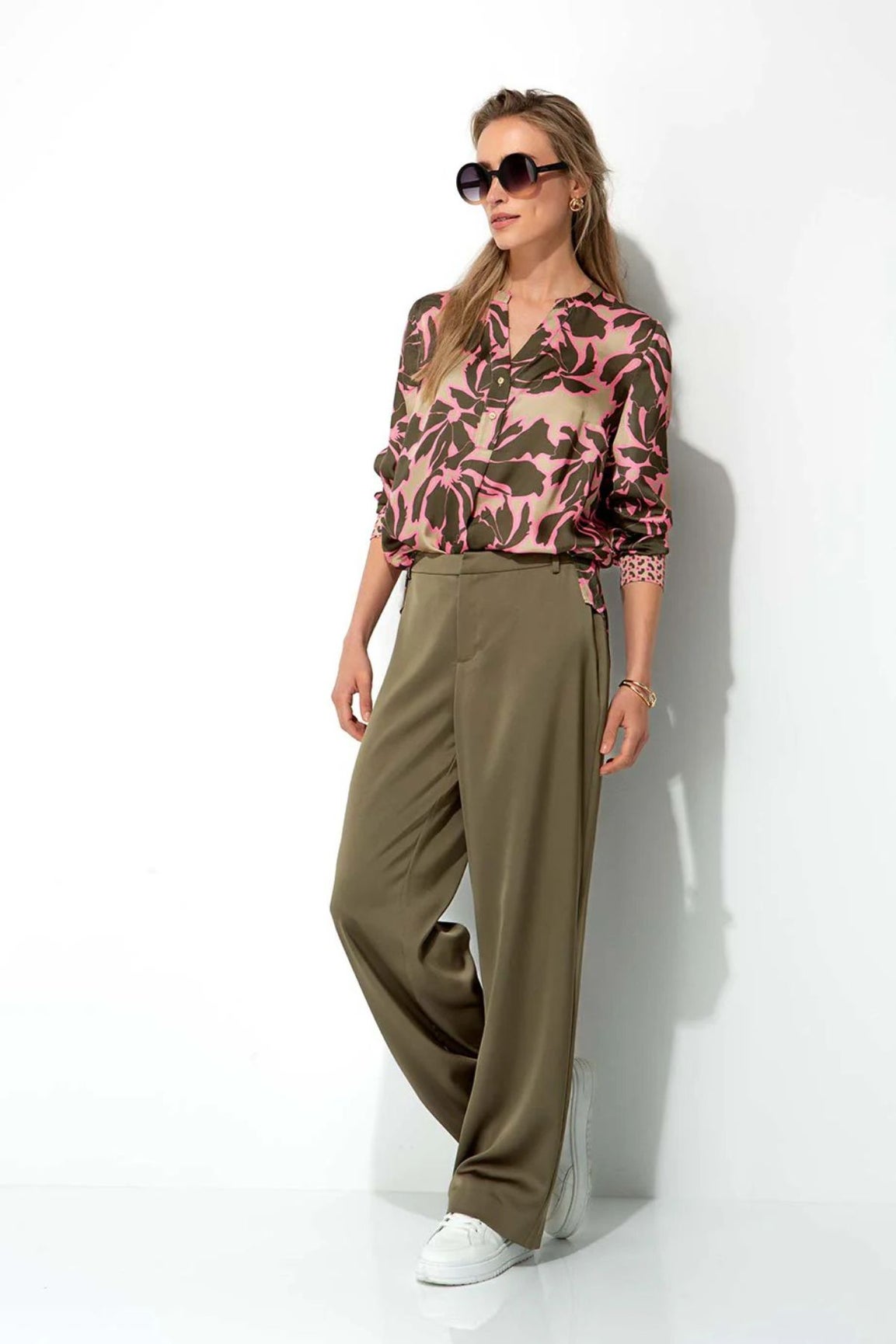 Catnoir satiinihousut khaki