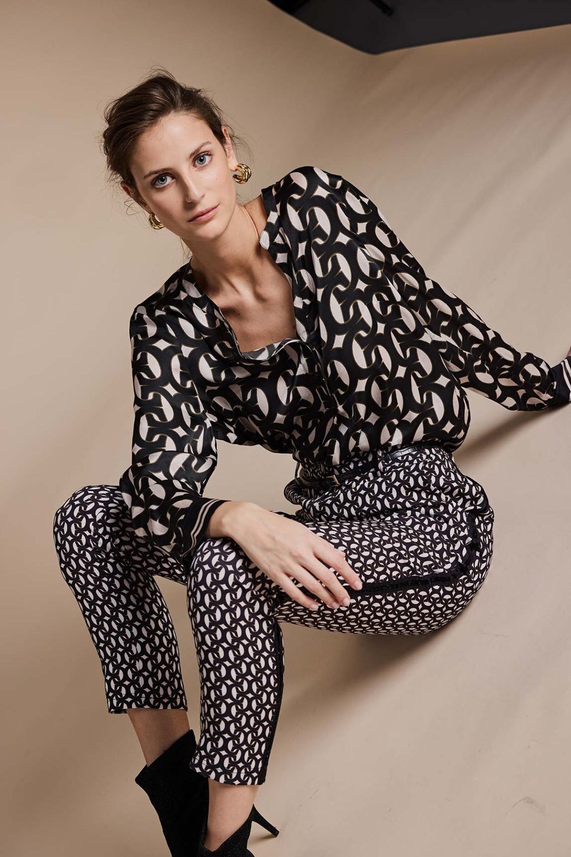 Kuviollinen pusero - Catnoir