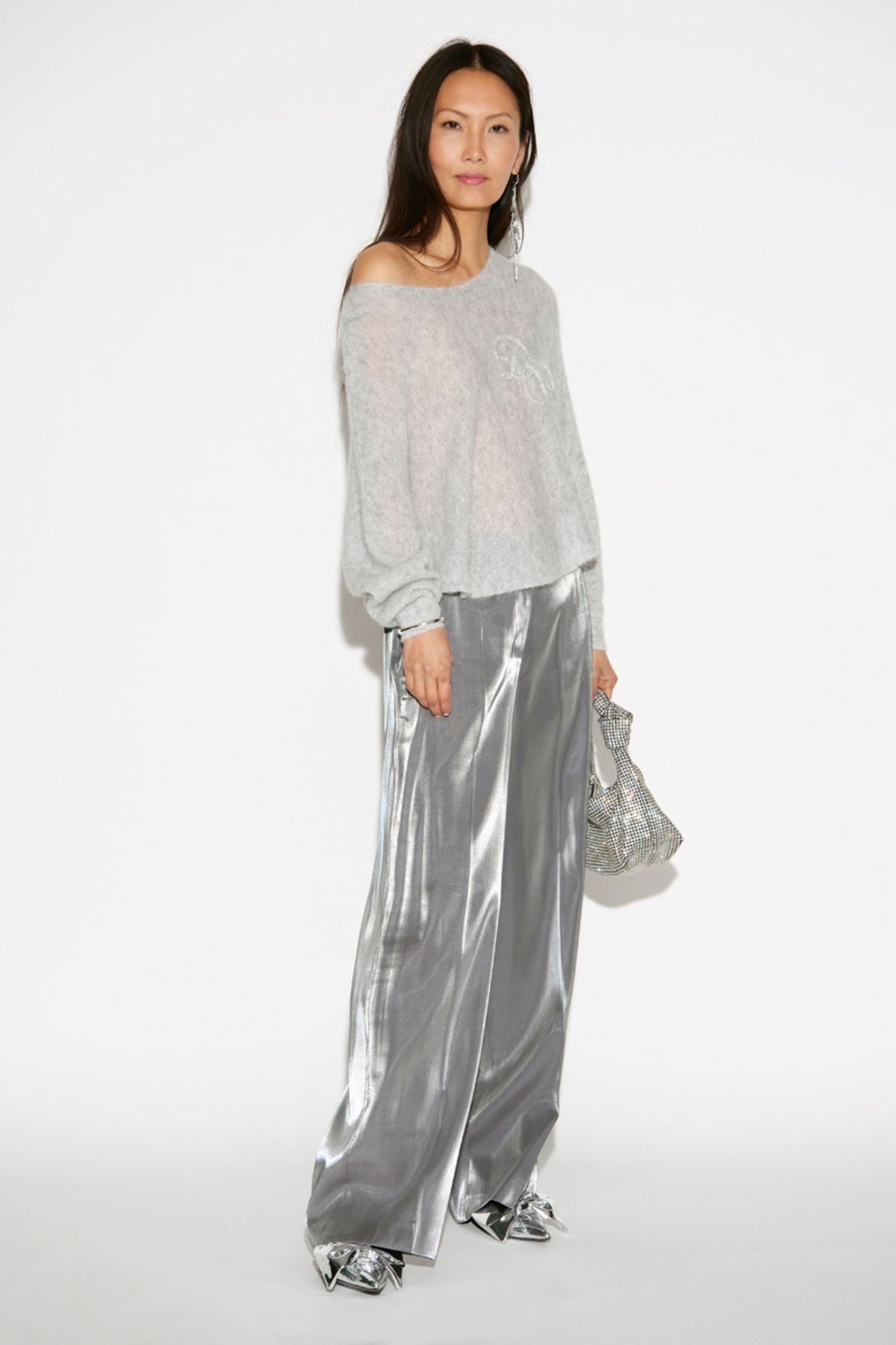 Dante6 Montre Monogram Sweater grey