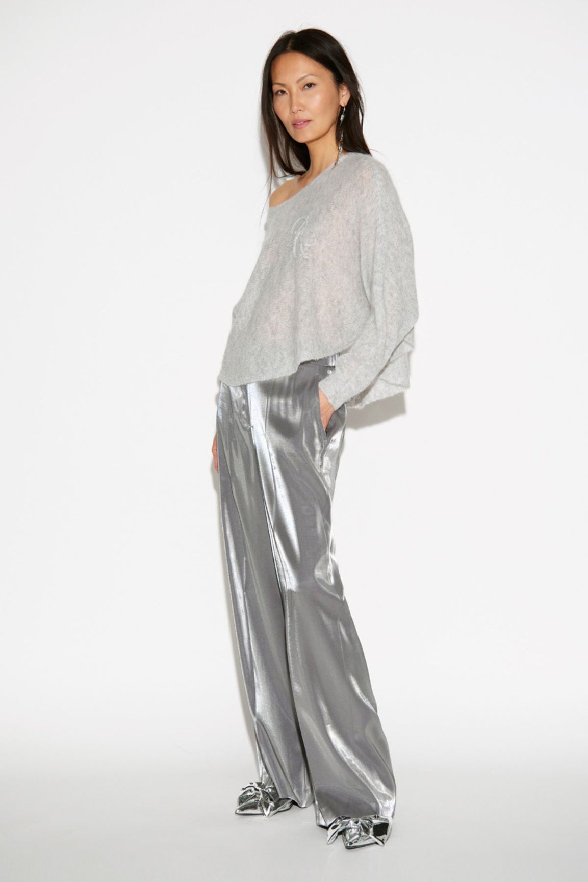 Dante6 Montre Monogram Sweater grey