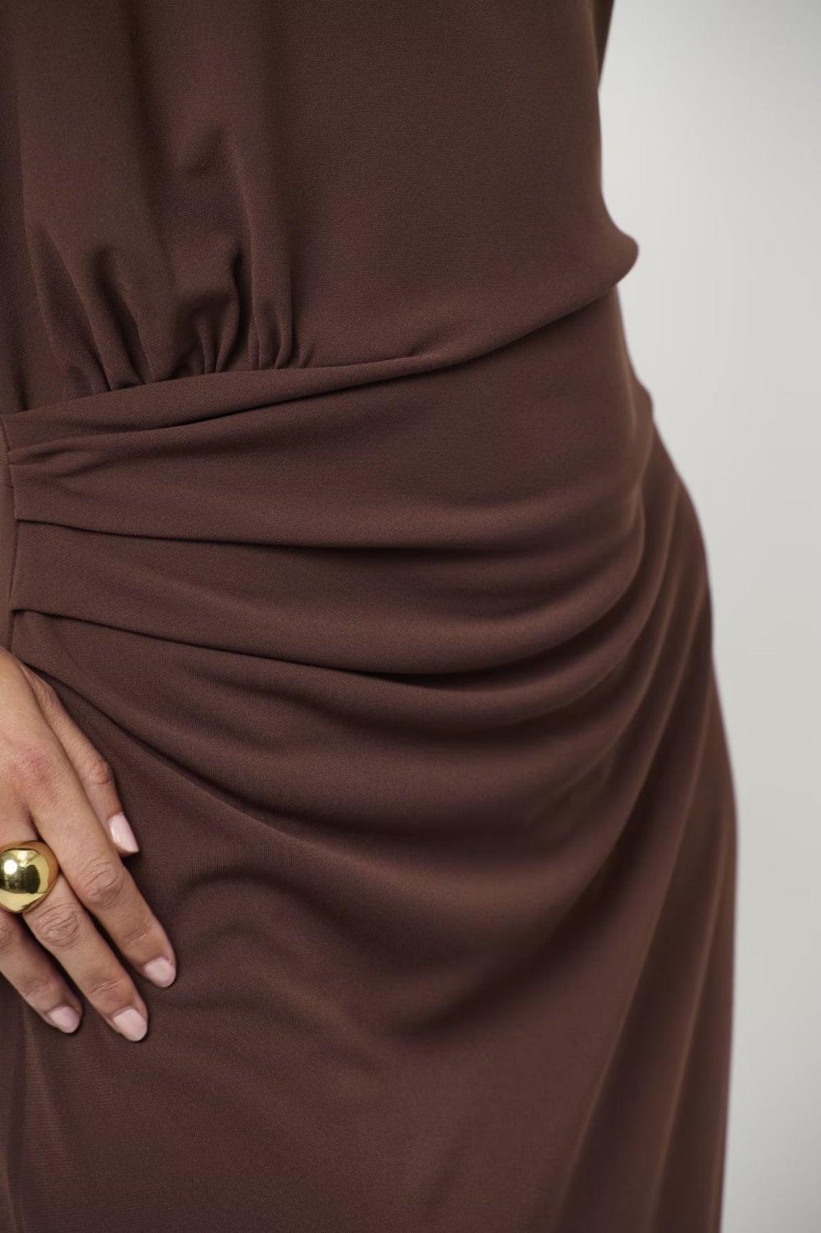 Dante6 Aliki Asymmetrical Maxi Dress