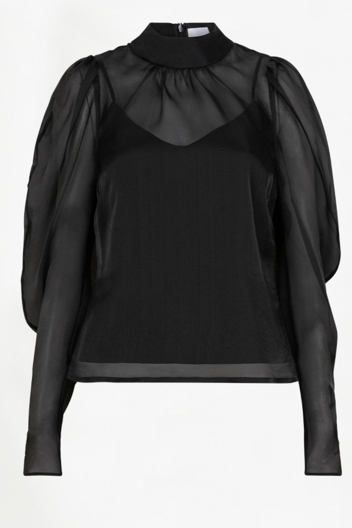 Dante6 Ocean Puffy Sleeve Top musta