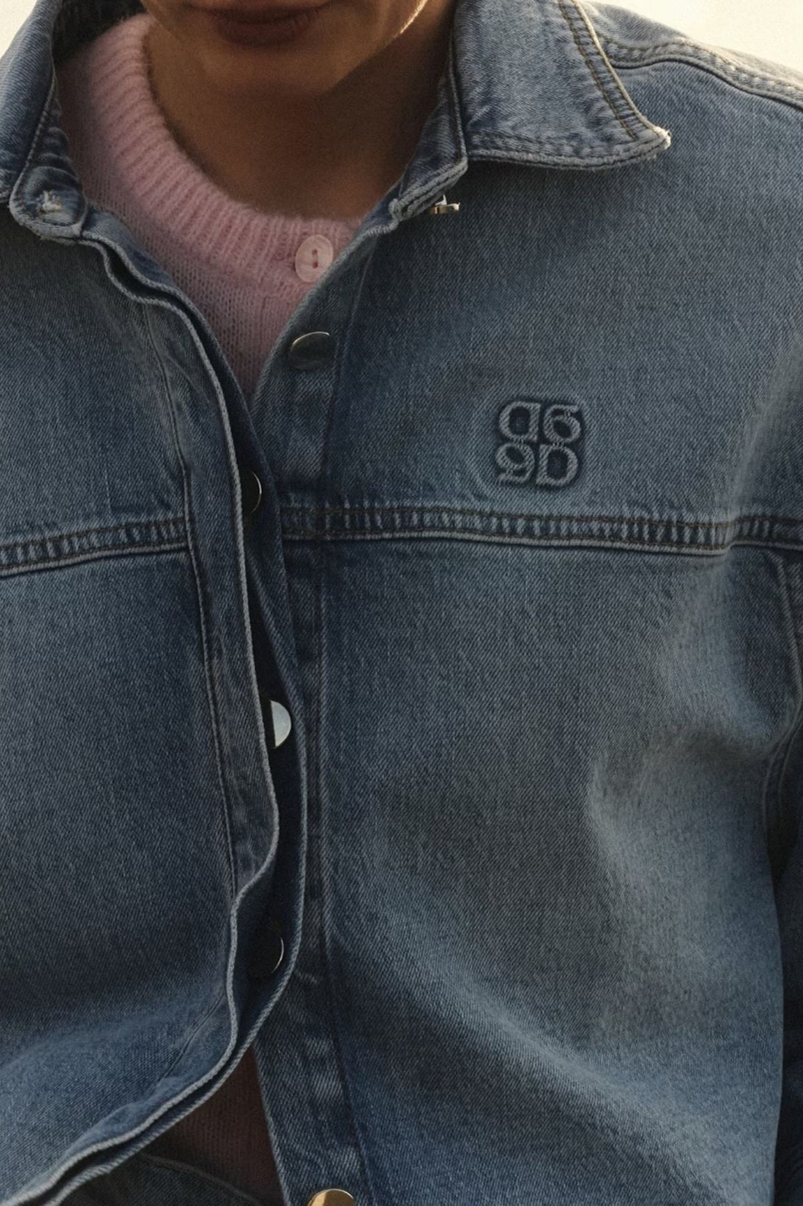 Dante6 Talisa Denim Cape Shirt