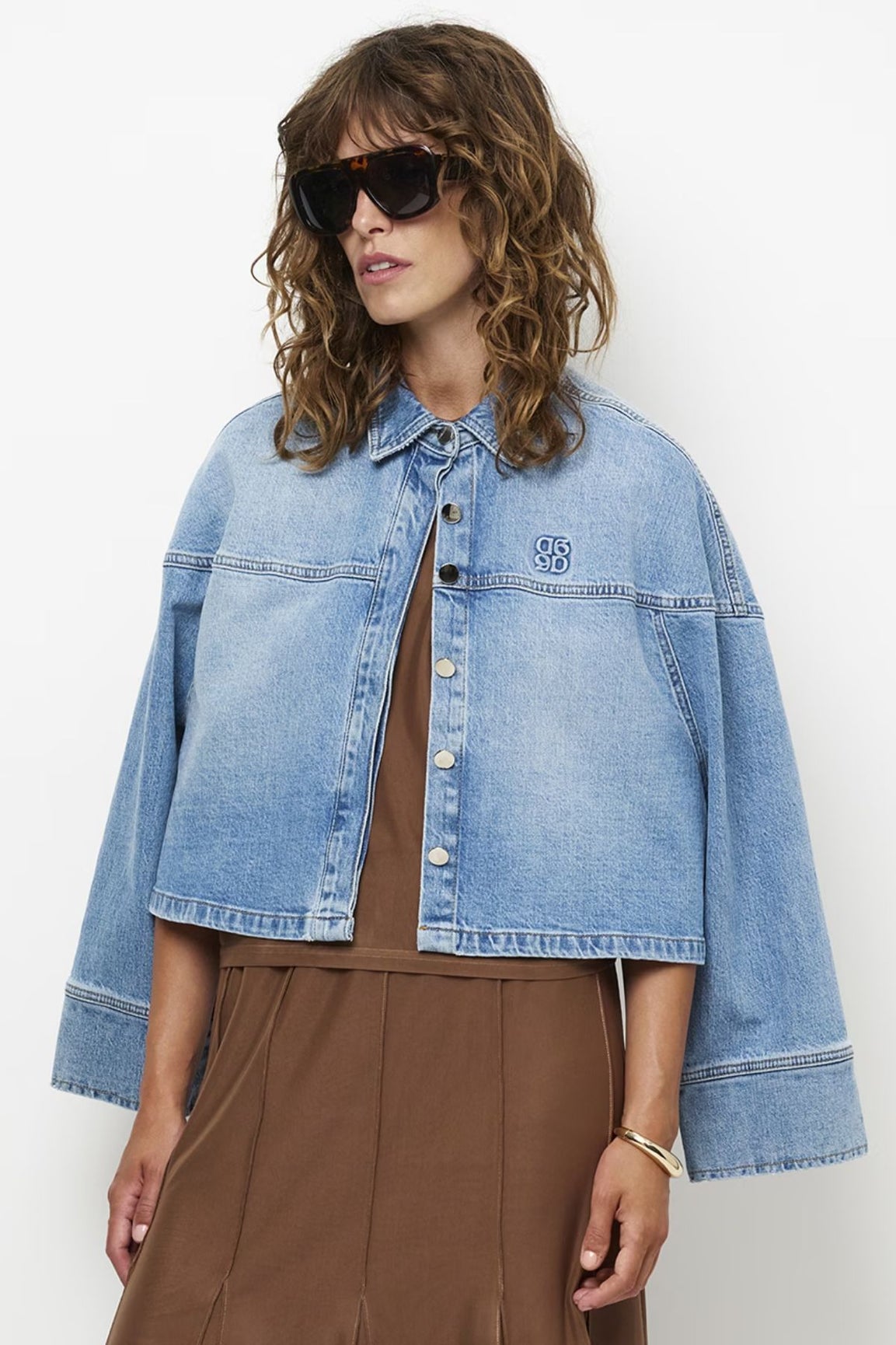 Dante6 Talisa Denim Cape Shirt