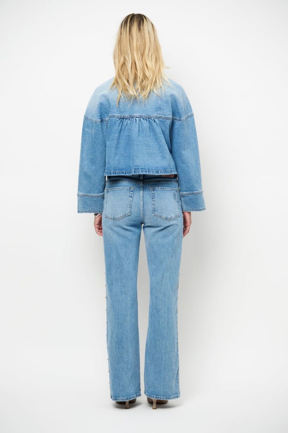 Dante6 Talisa Denim Cape Shirt