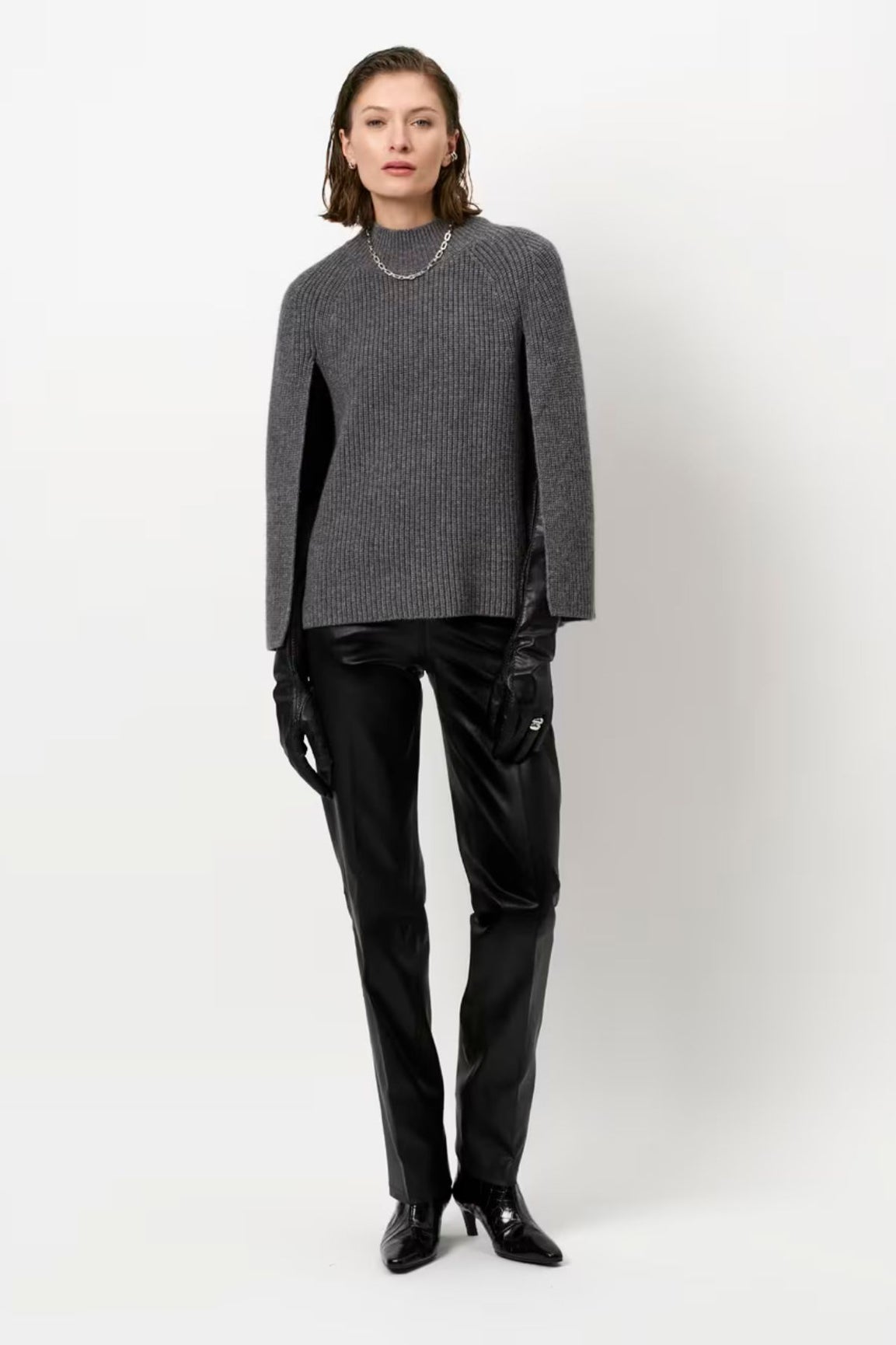 Dante6 Lova Stretch Leather Pants raven