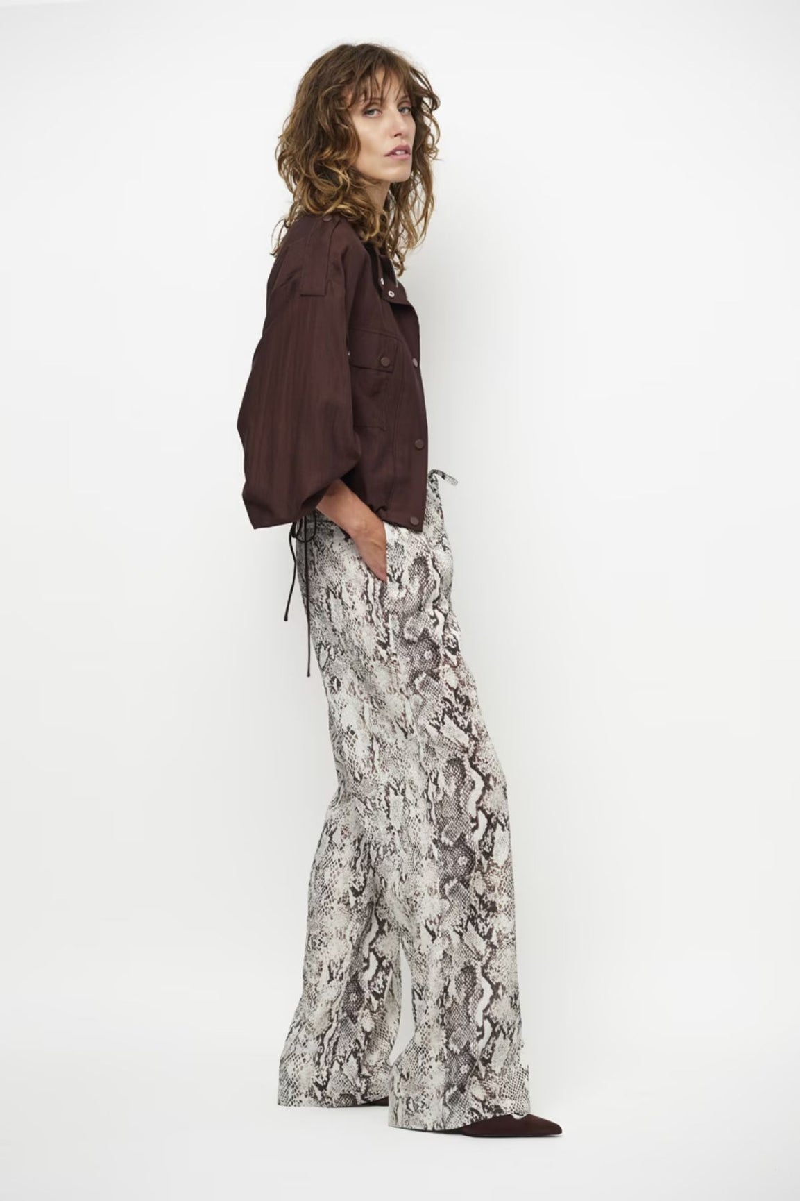 Dante6 Ido Snake Printed Pants