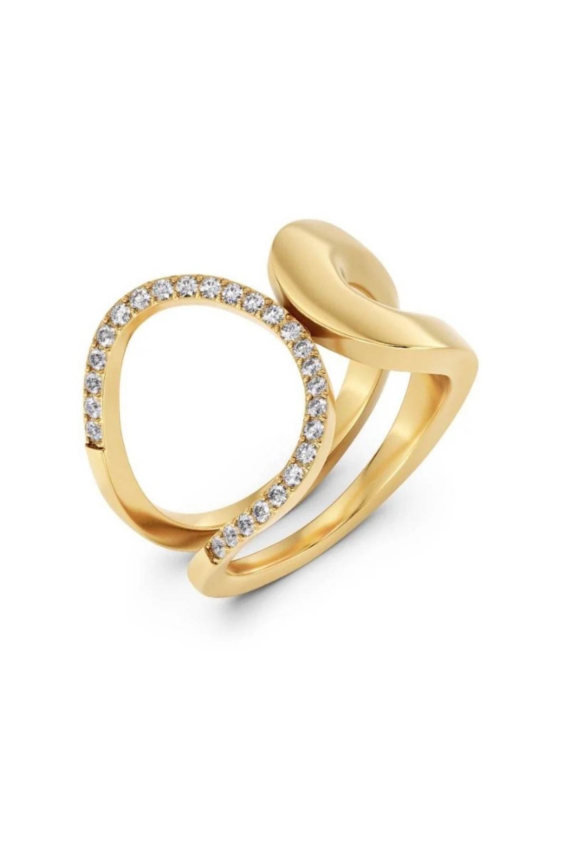 Edblad Pli&eacute; Ring gold