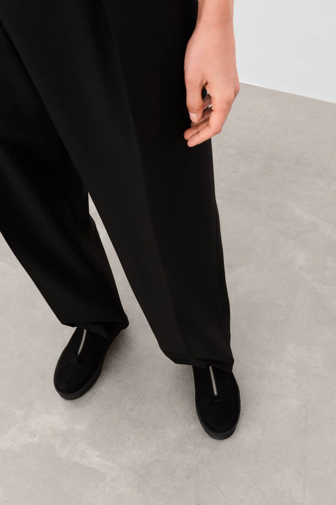 Flattered Amelia Suede Black