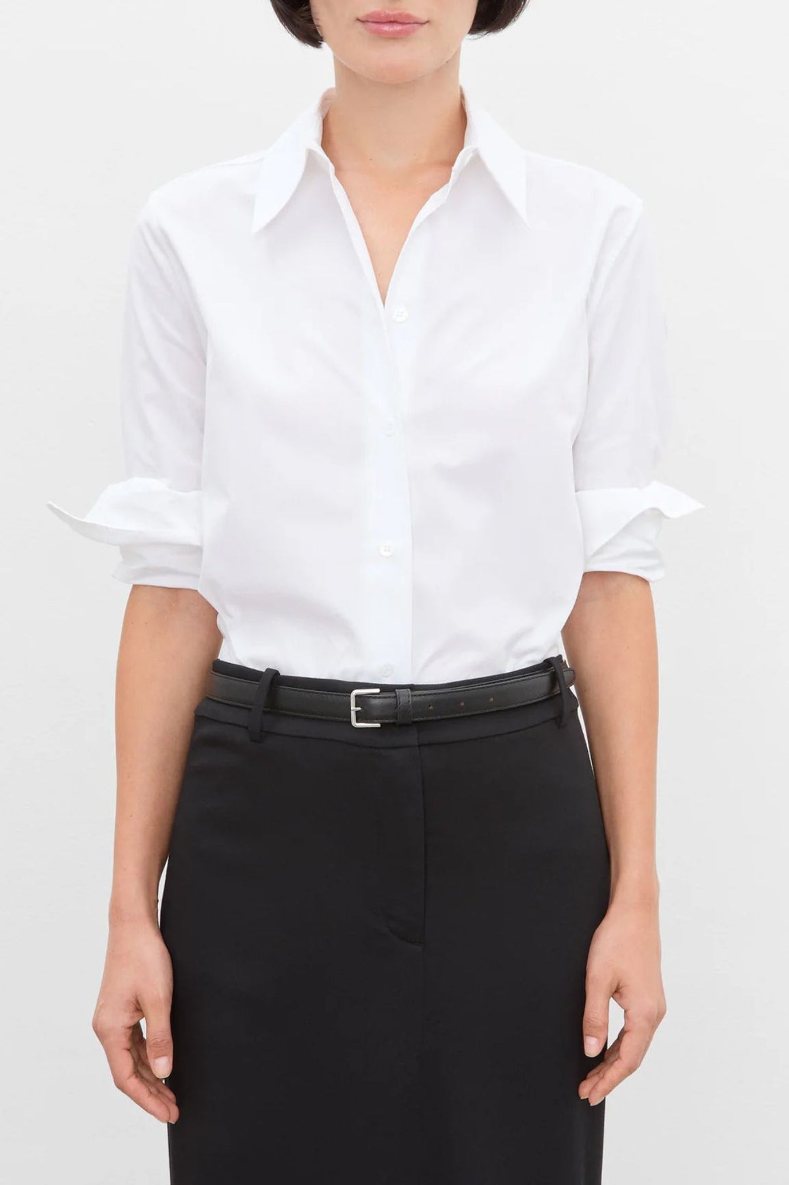 Flattered Babette Leather Belt musta